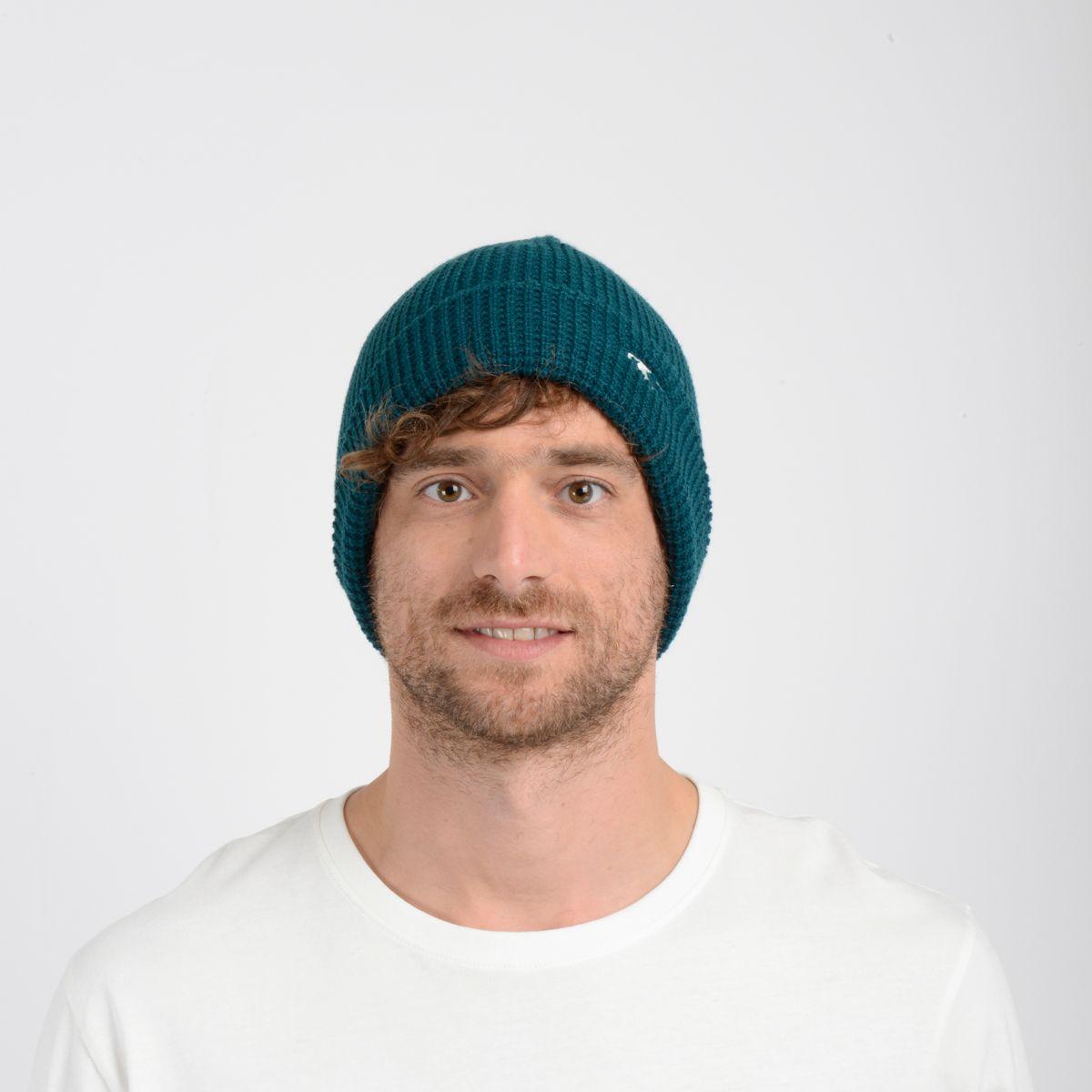 BEANIES WAVE BEANIE VERDE OSCURO-0