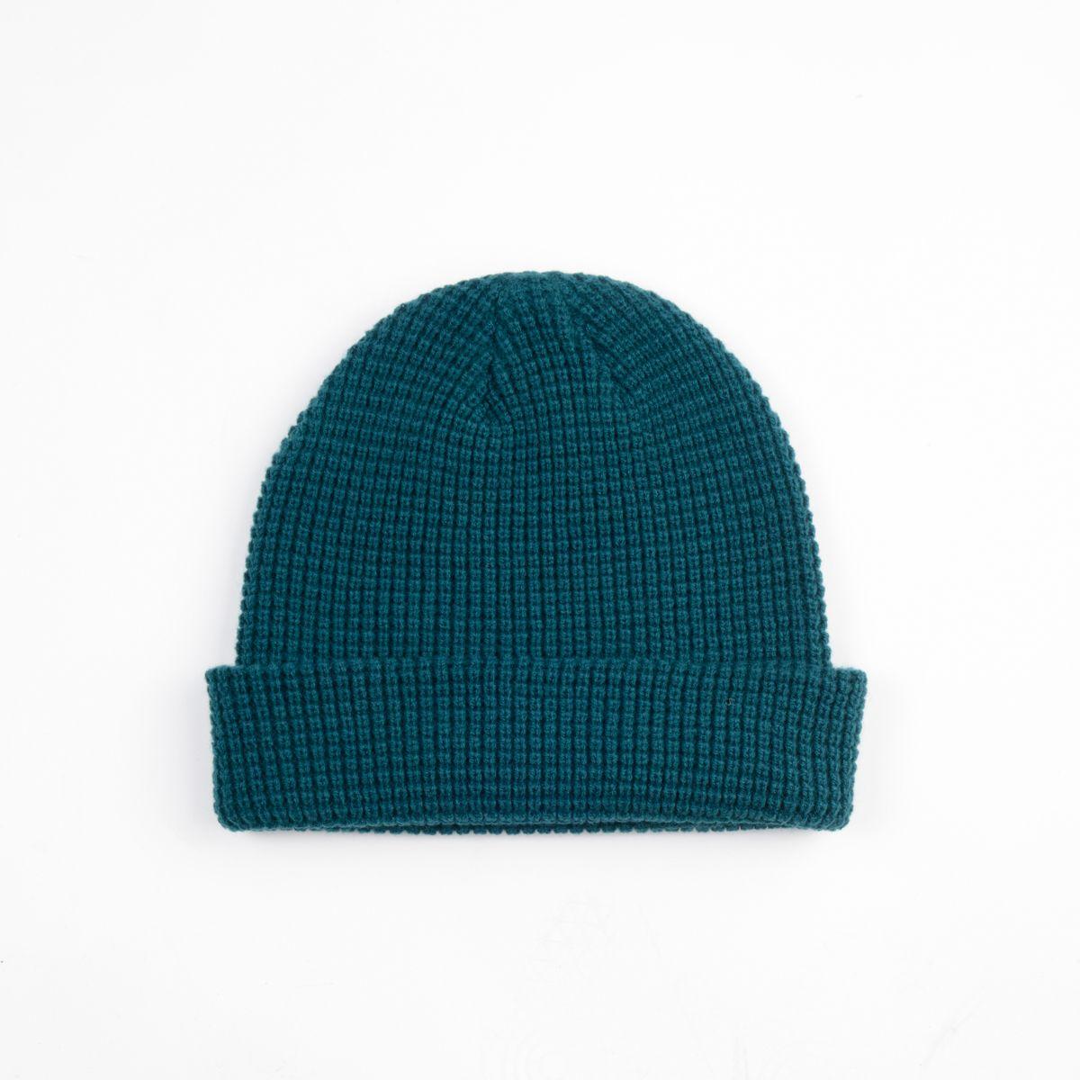 BEANIES WAVE BEANIE VERDE OSCURO-4
