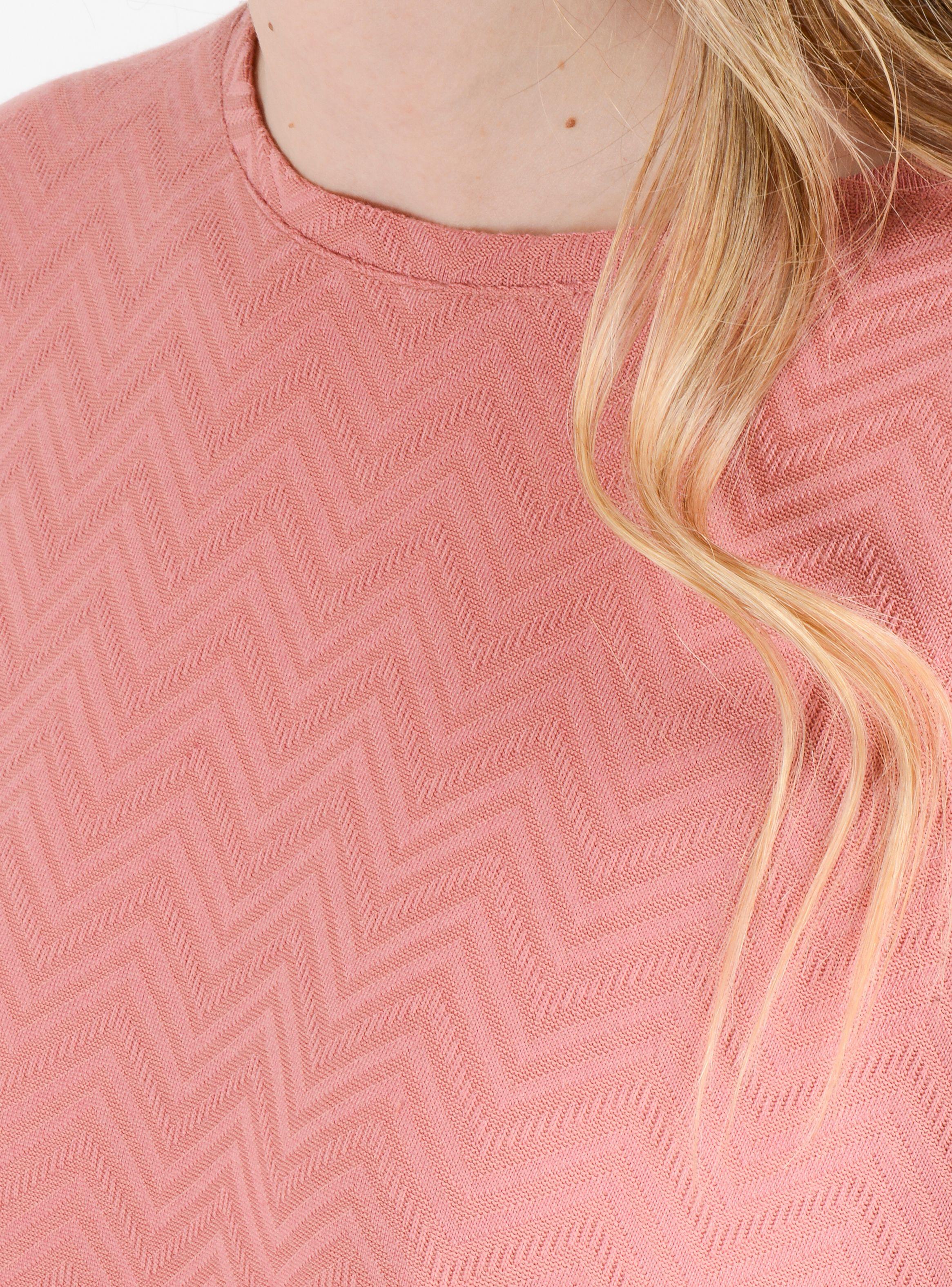 POLERA MANGA CORTA LINDY  ROSADO OSCURO-5