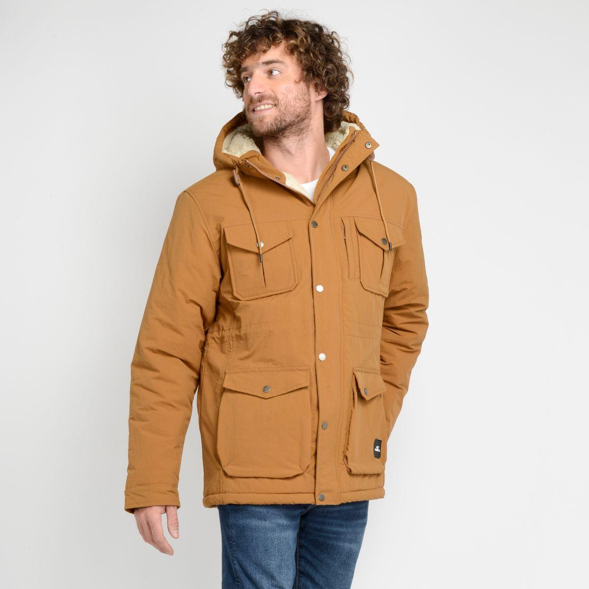 CHAQUETA - I23HO026009 CAFÉ CLARO / PASTEL-1