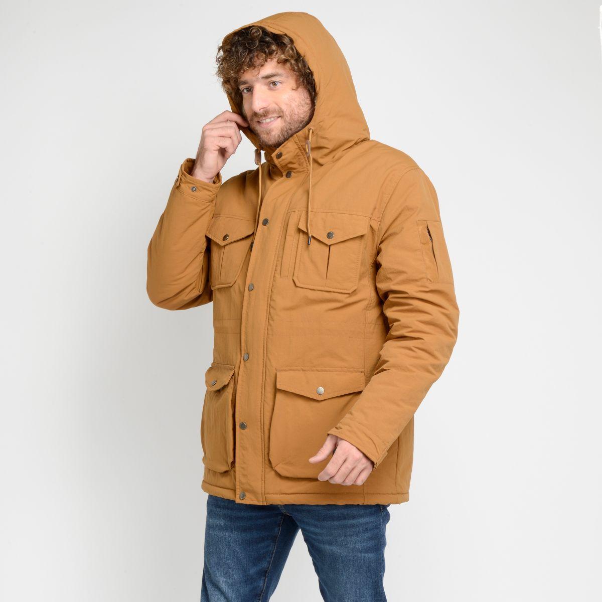 CHAQUETA - I23HO026009 CAFÉ CLARO / PASTEL-4