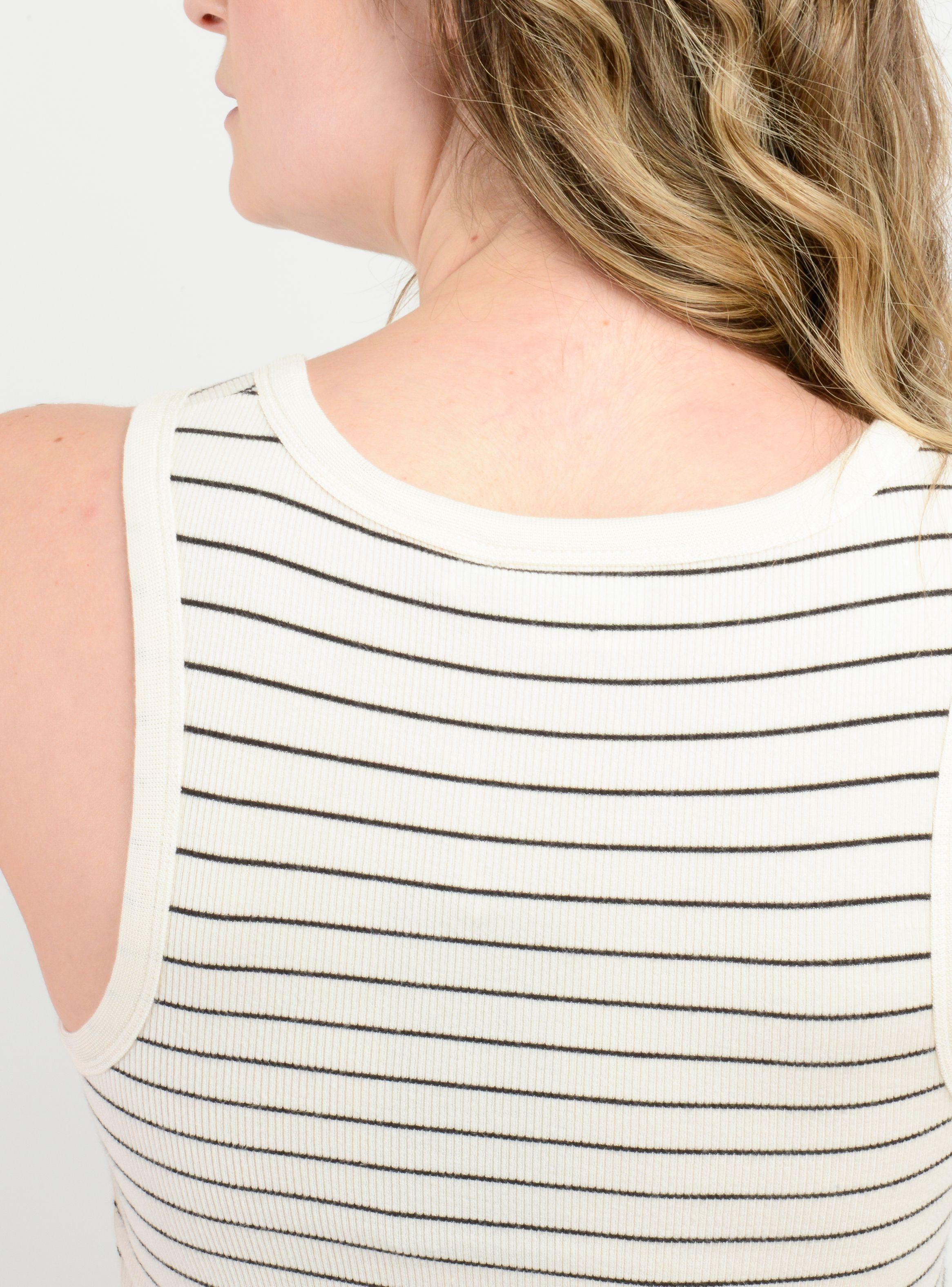 POLERA RIB SIN MANGAS CLOVE BEIGE-5