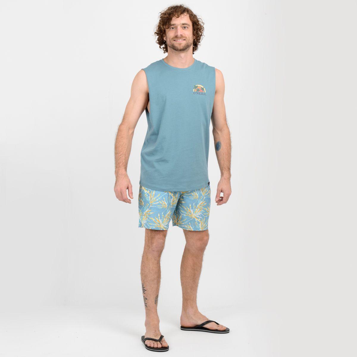 BOARDSHORT MAHO  AZUL CLARO-3