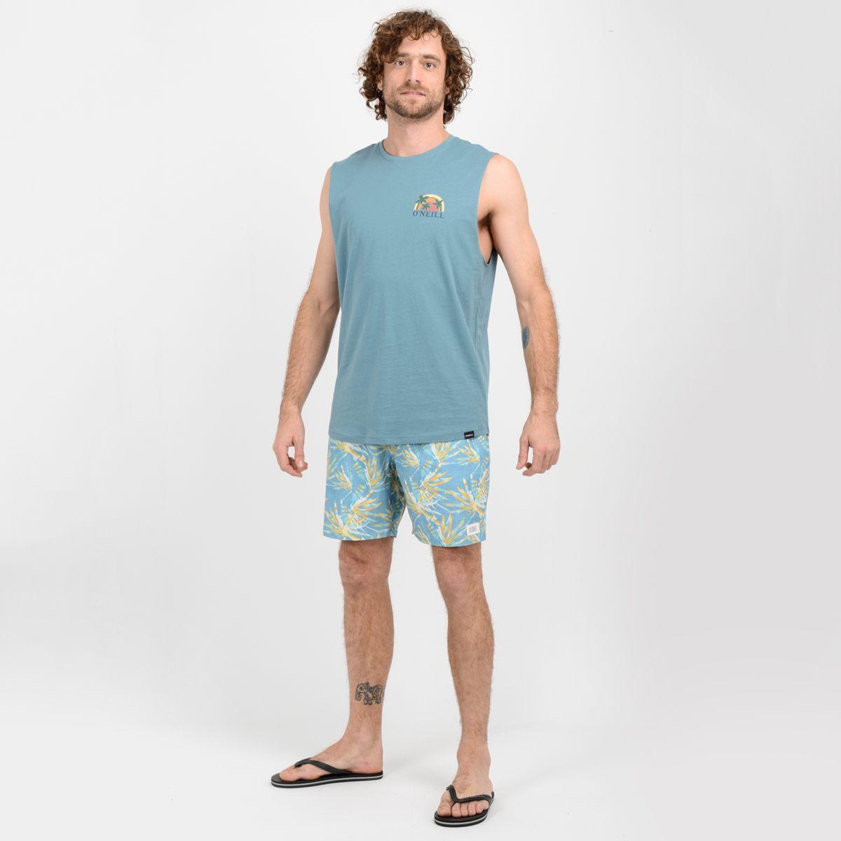 BOARDSHORT MAHO  AZUL CLARO-5