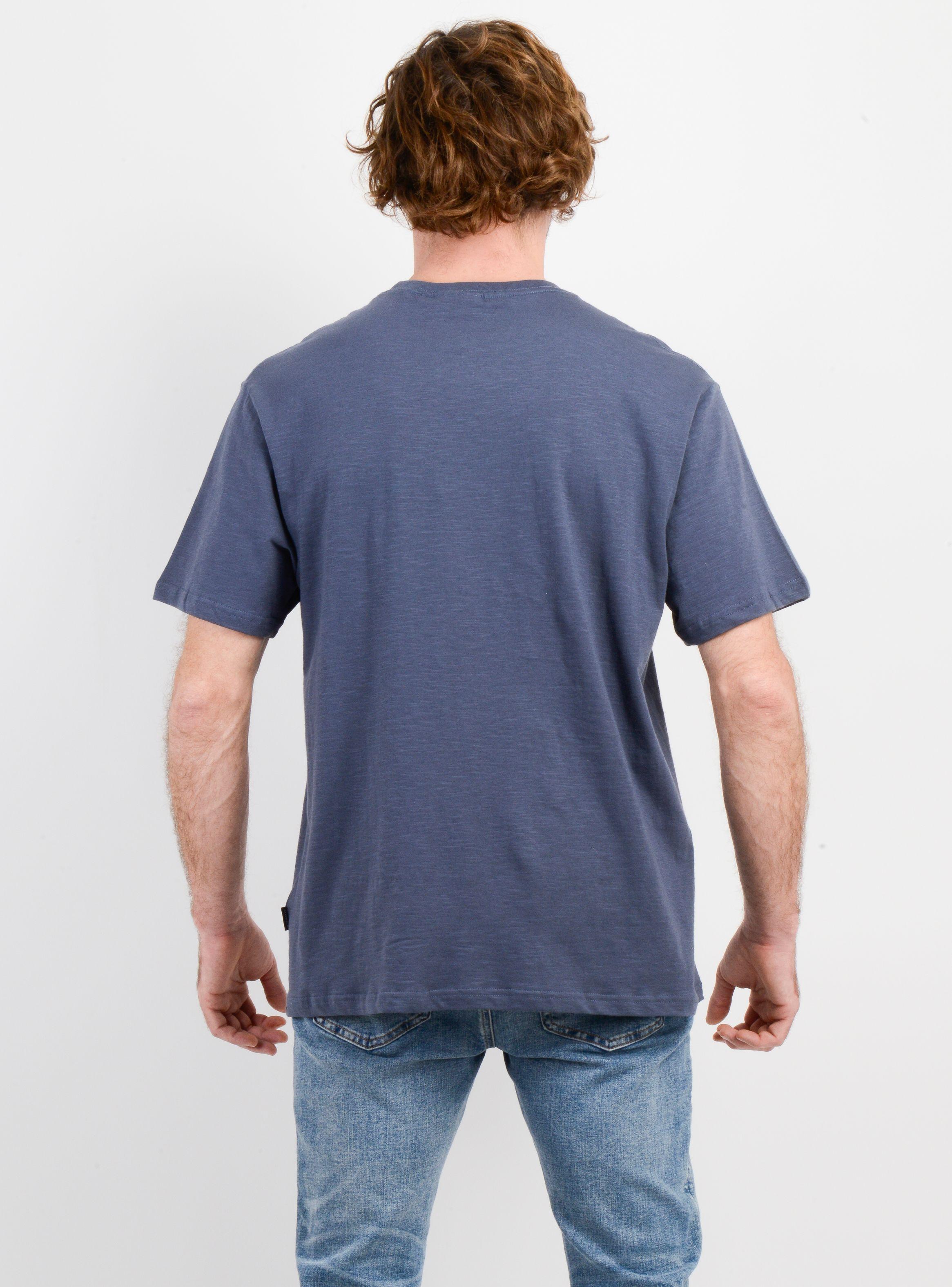 POLERA MANGA CORTA RETRO SQUARE AZUL-1