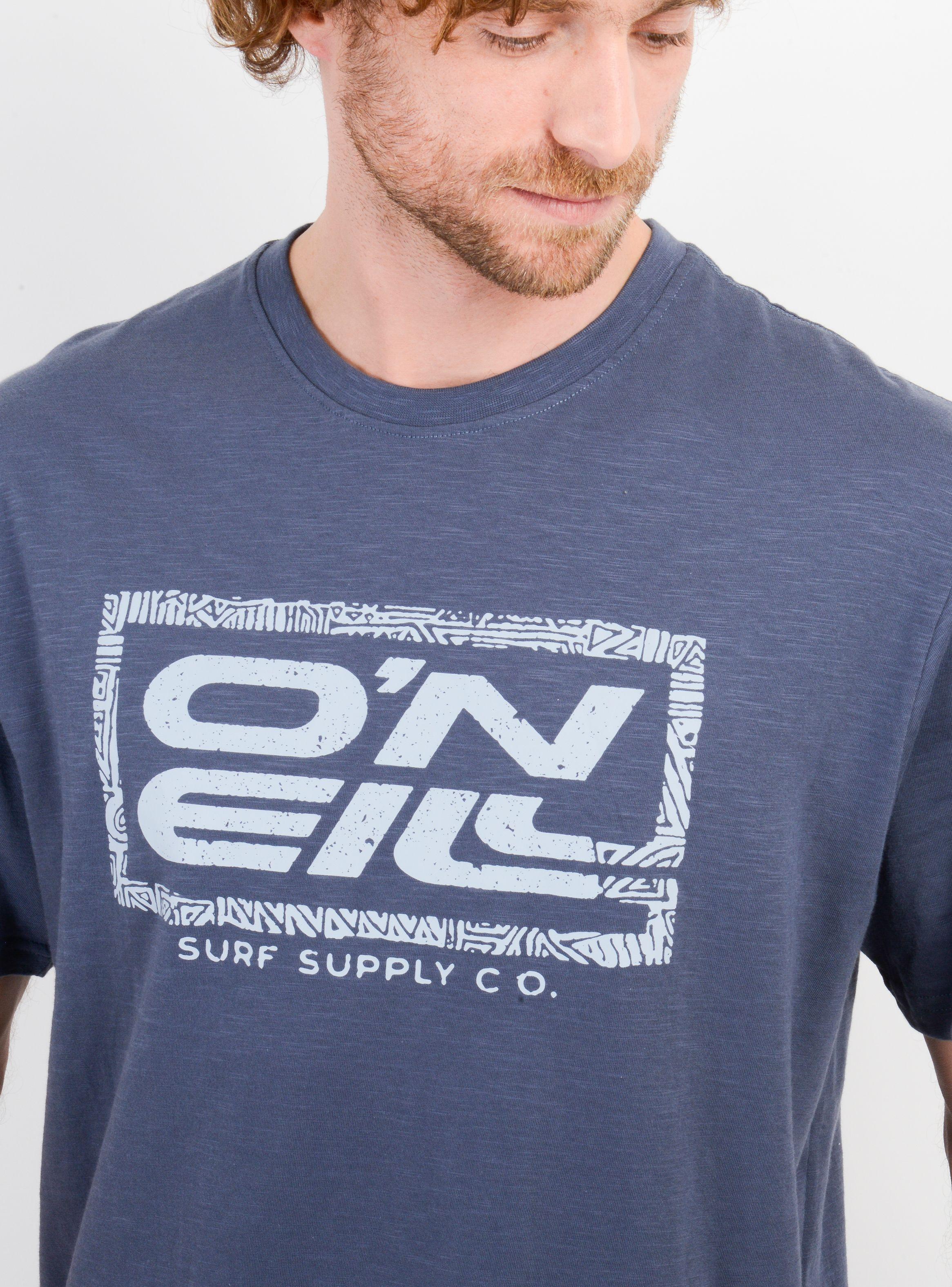 POLERA MANGA CORTA RETRO SQUARE AZUL-4