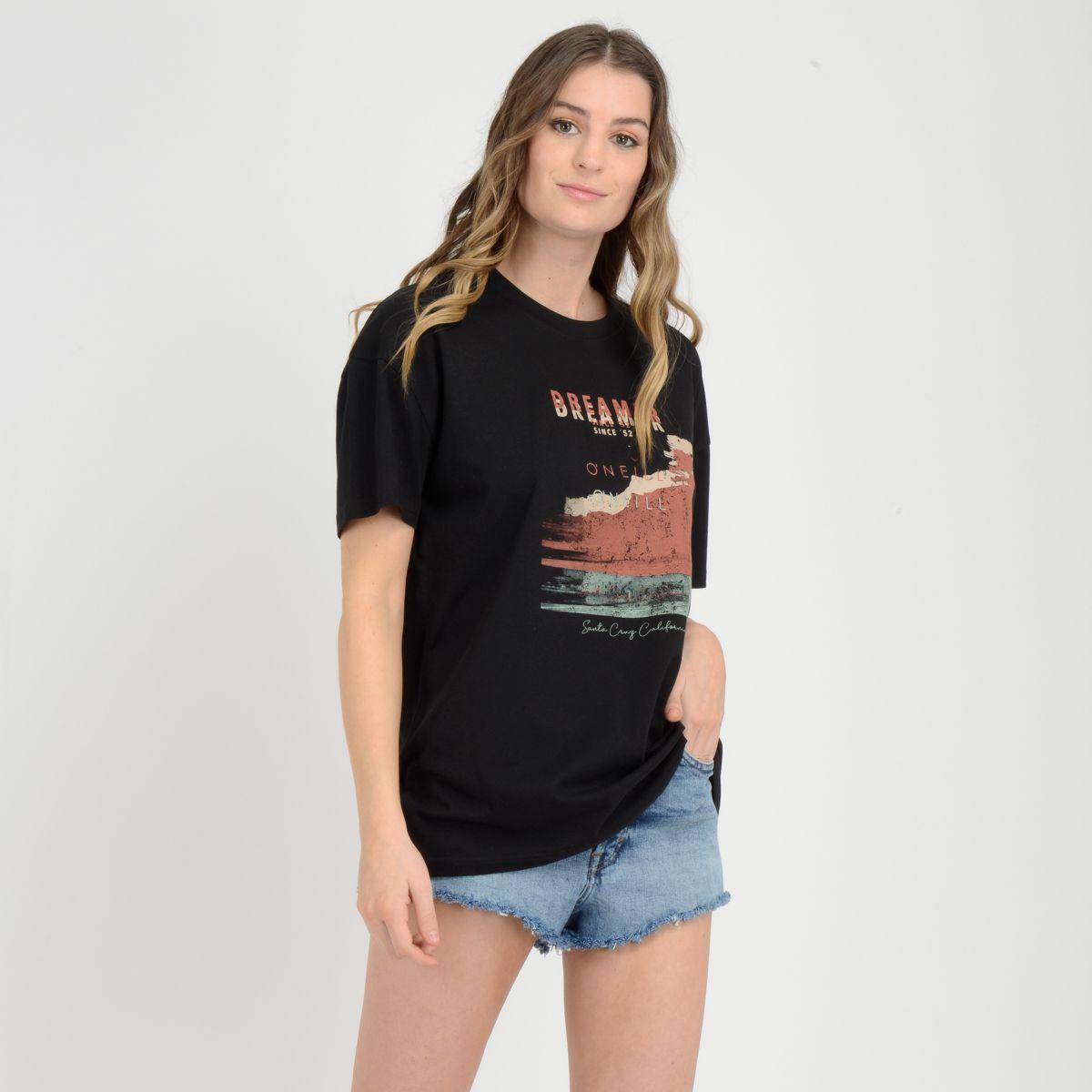 POLERA MANGA CORTA DREAMER  NEGRO-1