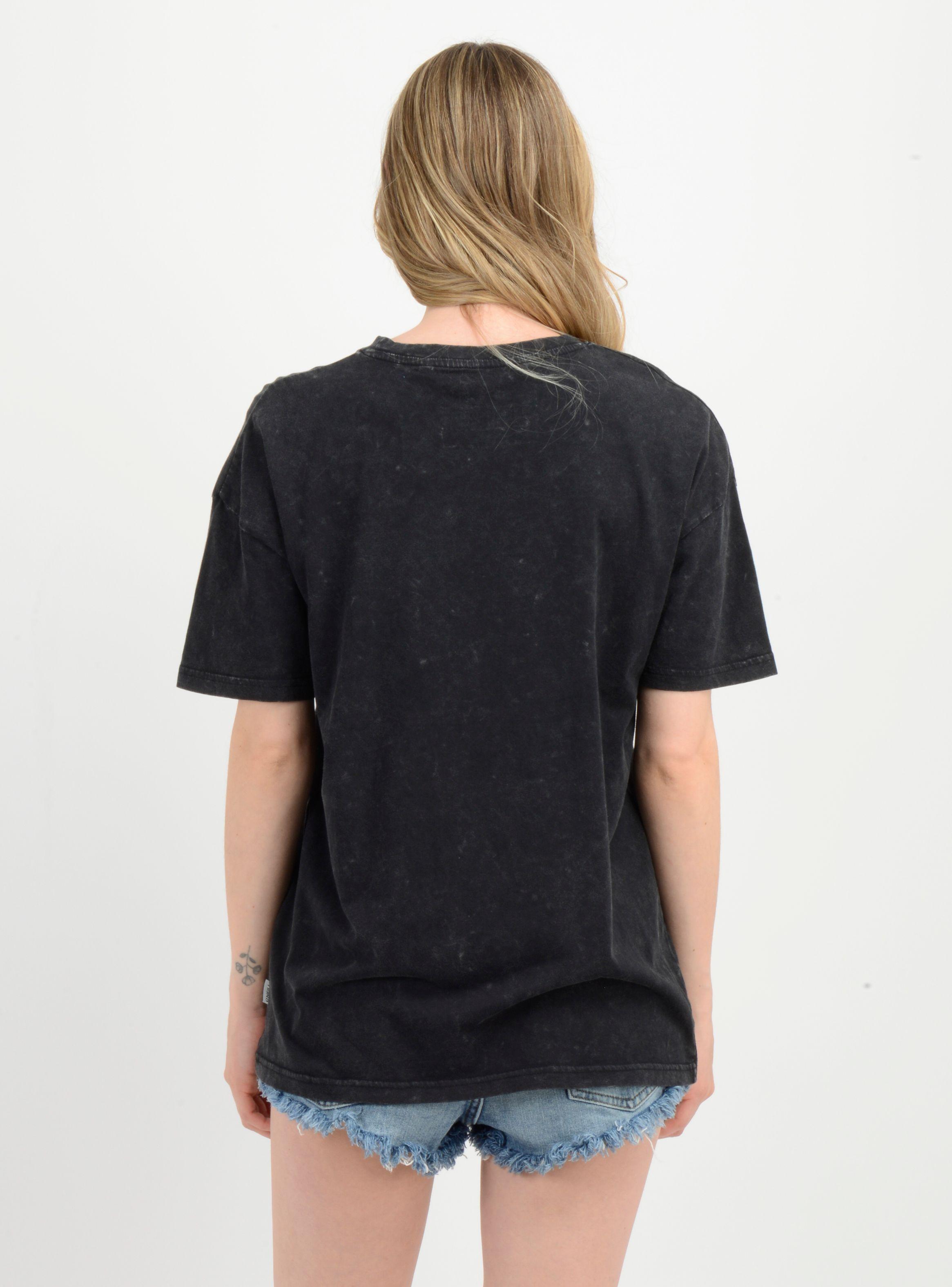 POLERA MANGA CORTA BY THE SEASIDE  NEGRO-1