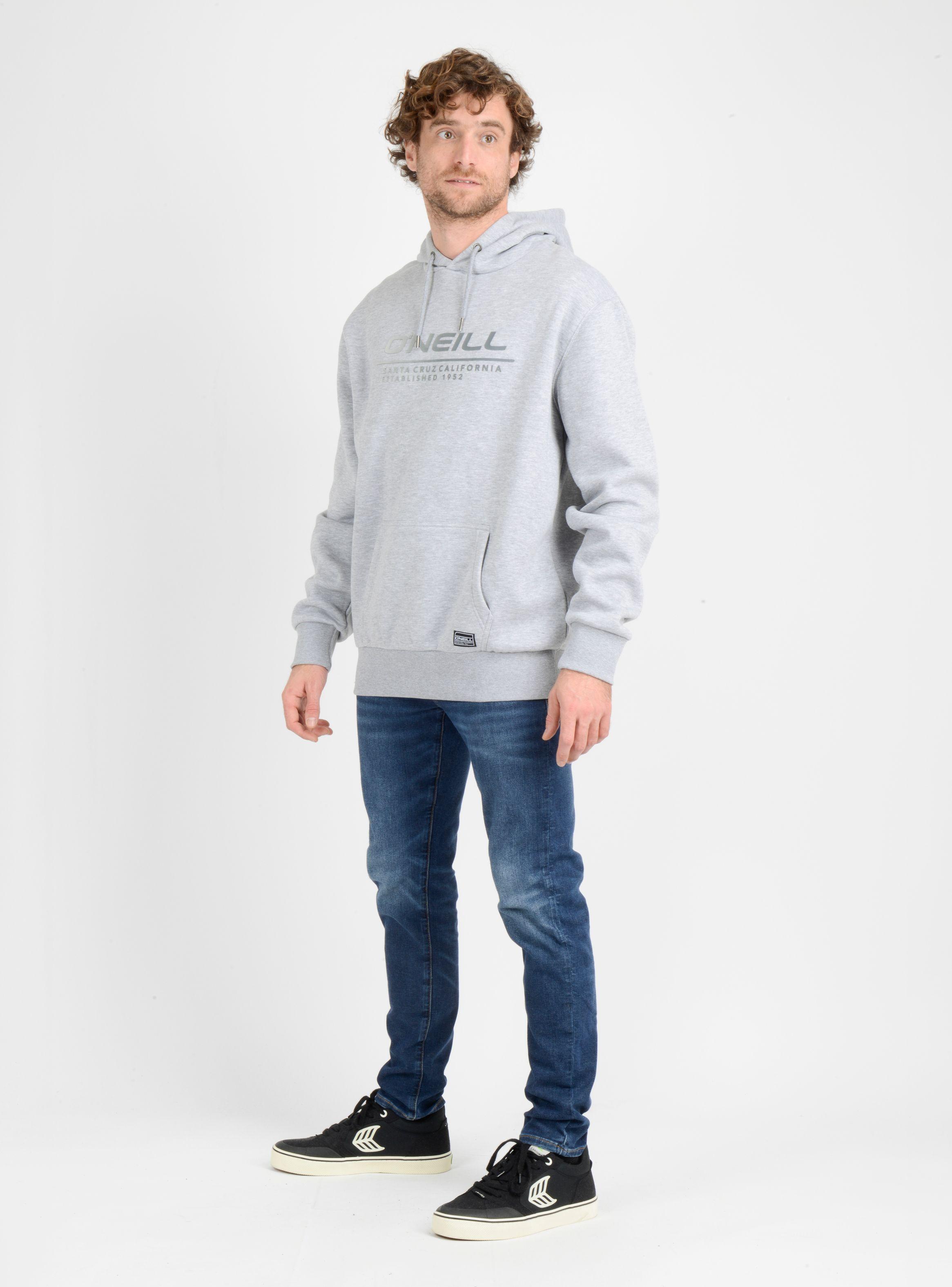 POLERON HOODIE CALI HOODIE  GRIS-1
