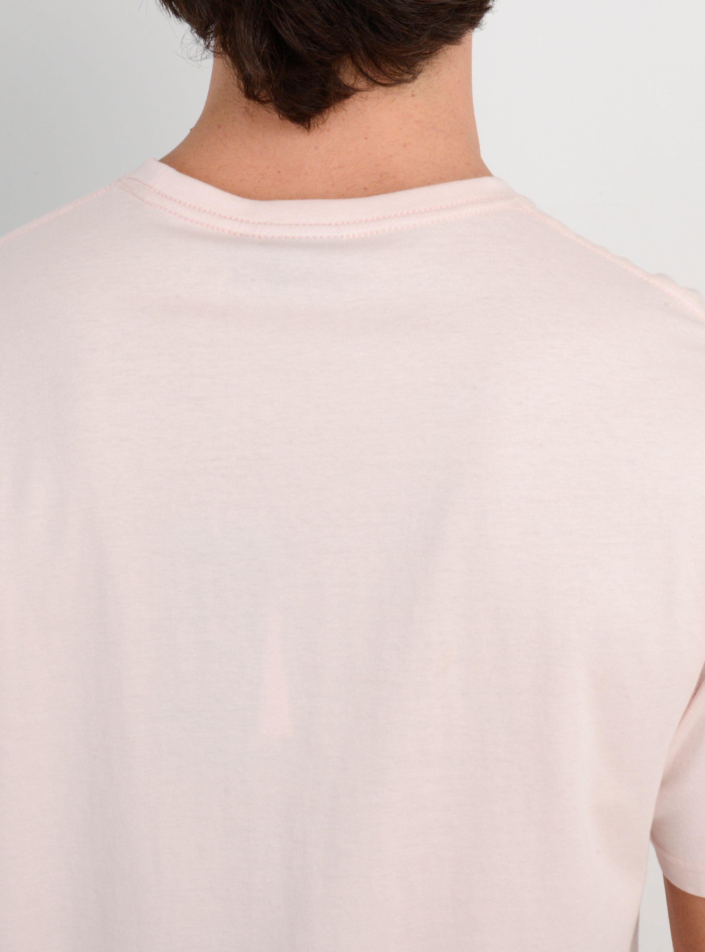 POLERA MANGA CORTA KEYS FL  ROSADO CLARO-5