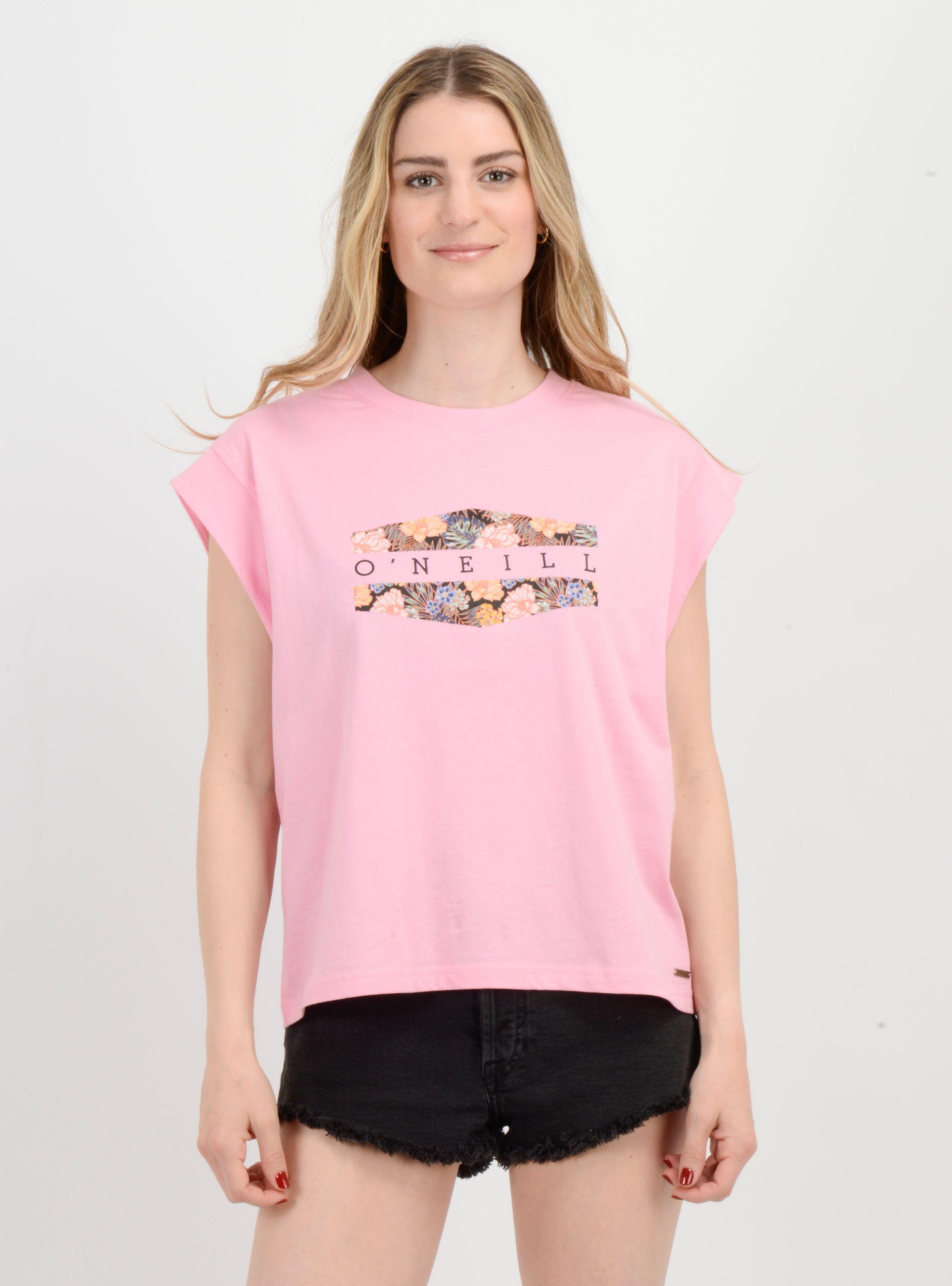 POLERA MANGA CORTA BOTANIC  ROSADO MEDIO-0