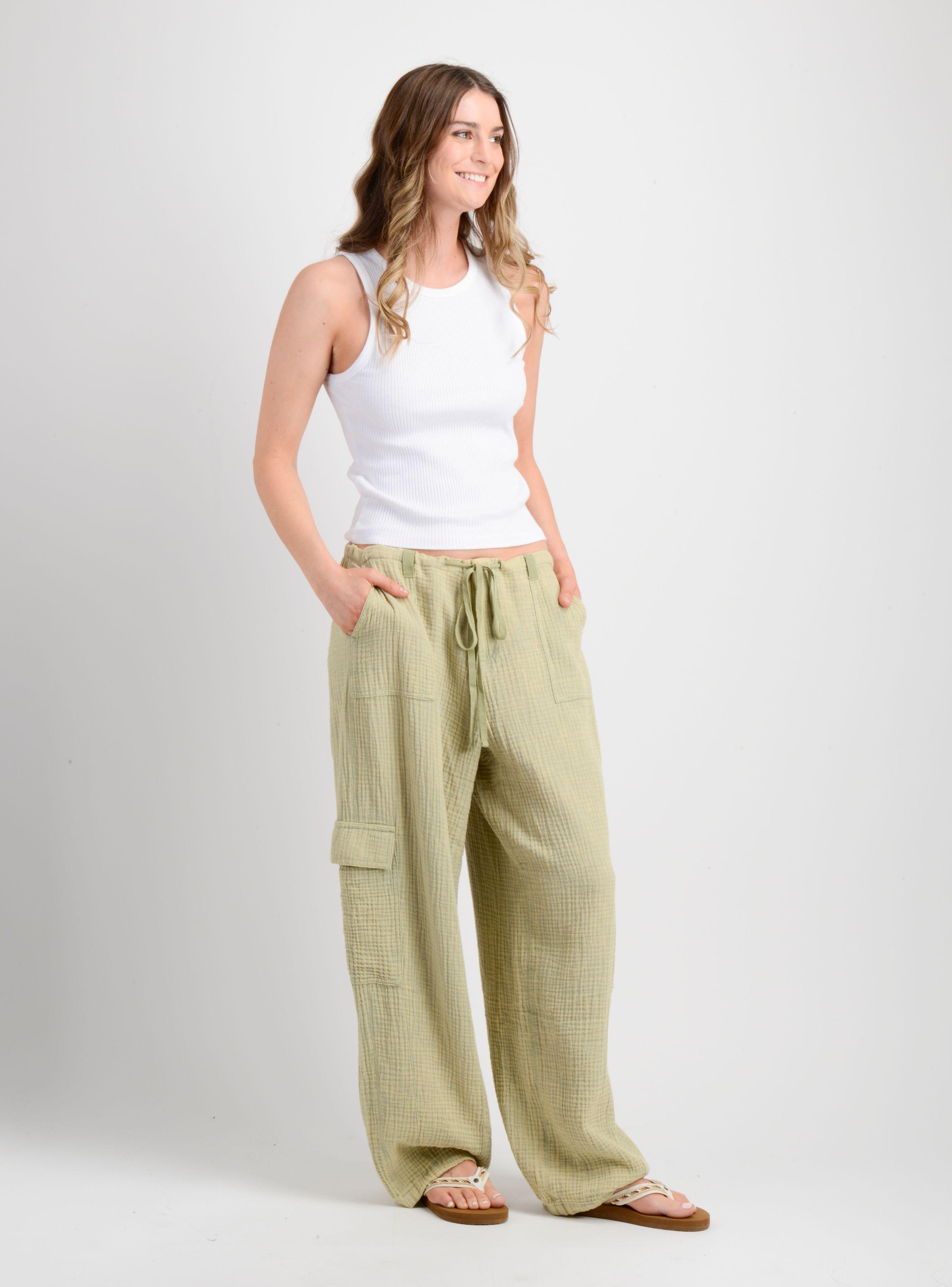 PANTALON MASON VERDE-3