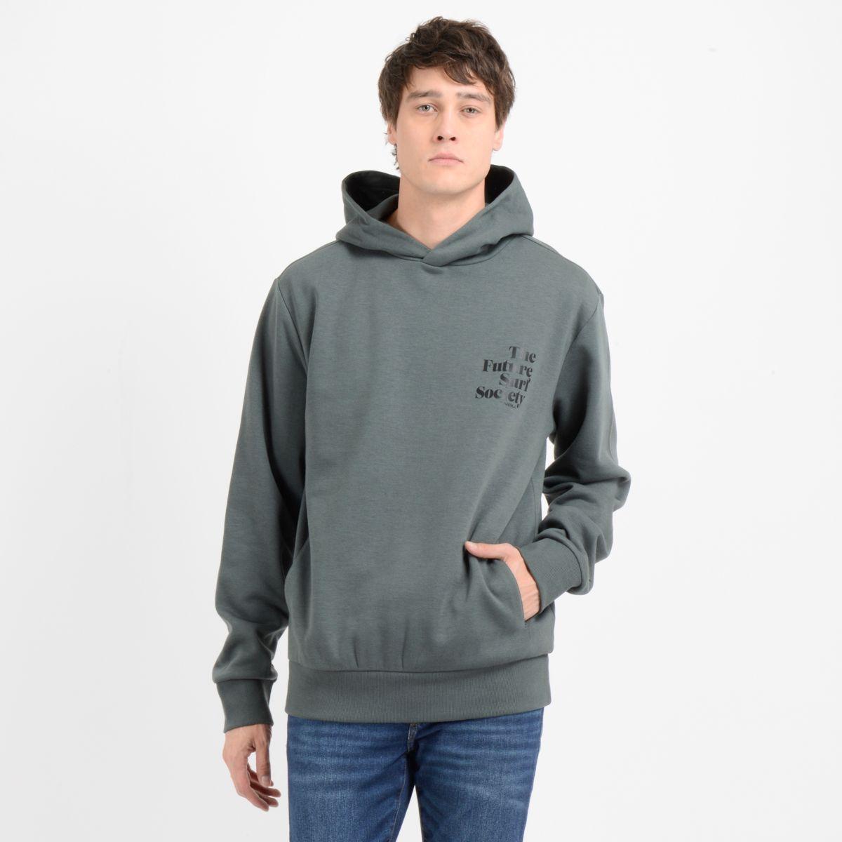 POLERON HODDIE VERDE OSCURO FUTURE SURFHOODIE-0