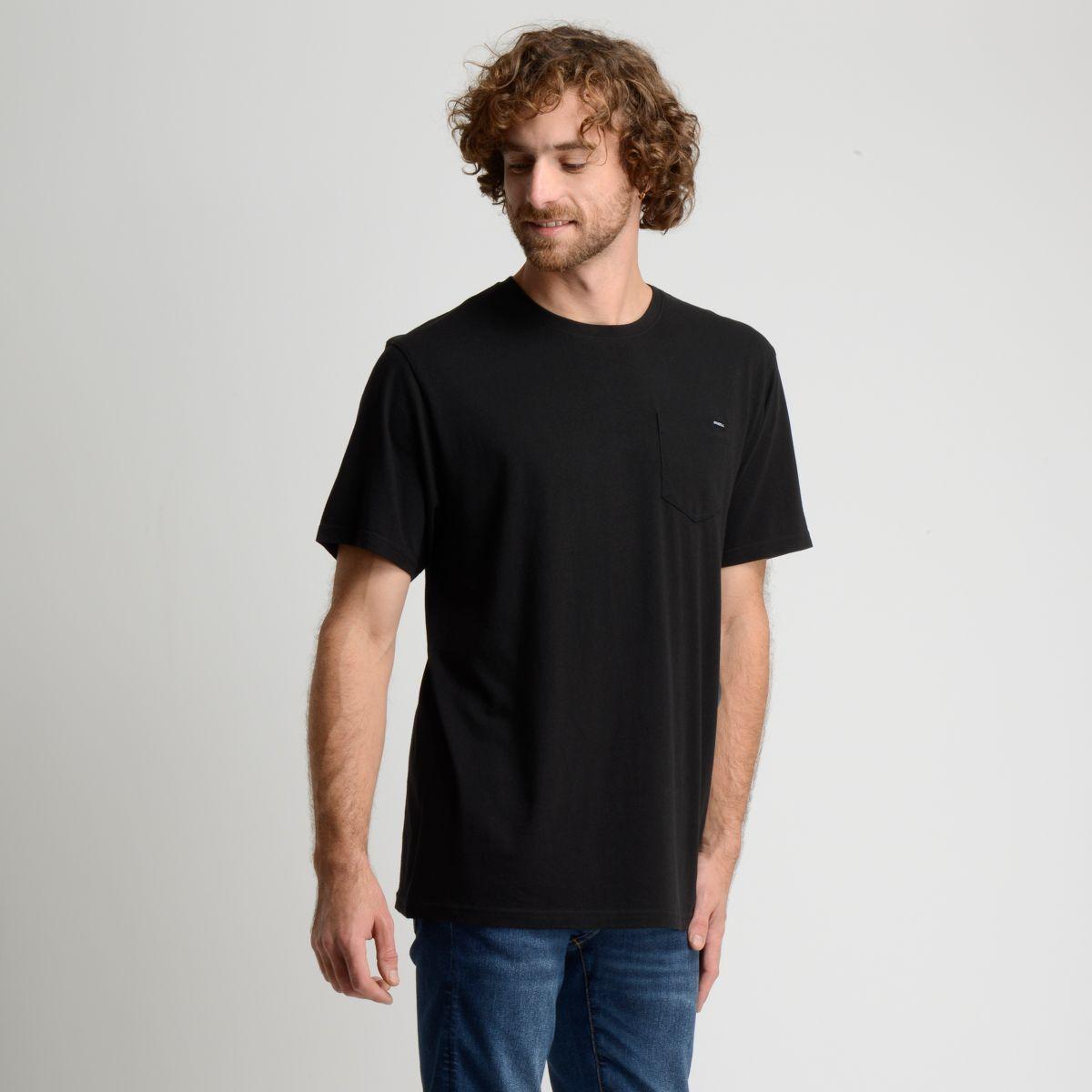 POLERA MANGA CORTA SEA  NEGRO-1