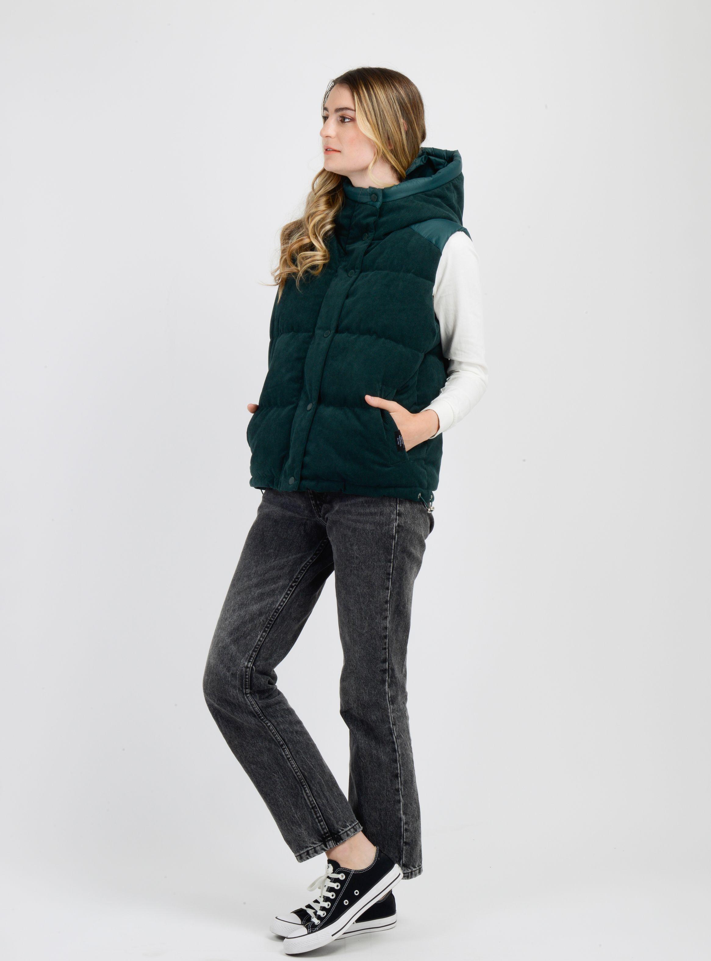 CHAQUETA COTELE PIPPA VERDE OSCURO-2