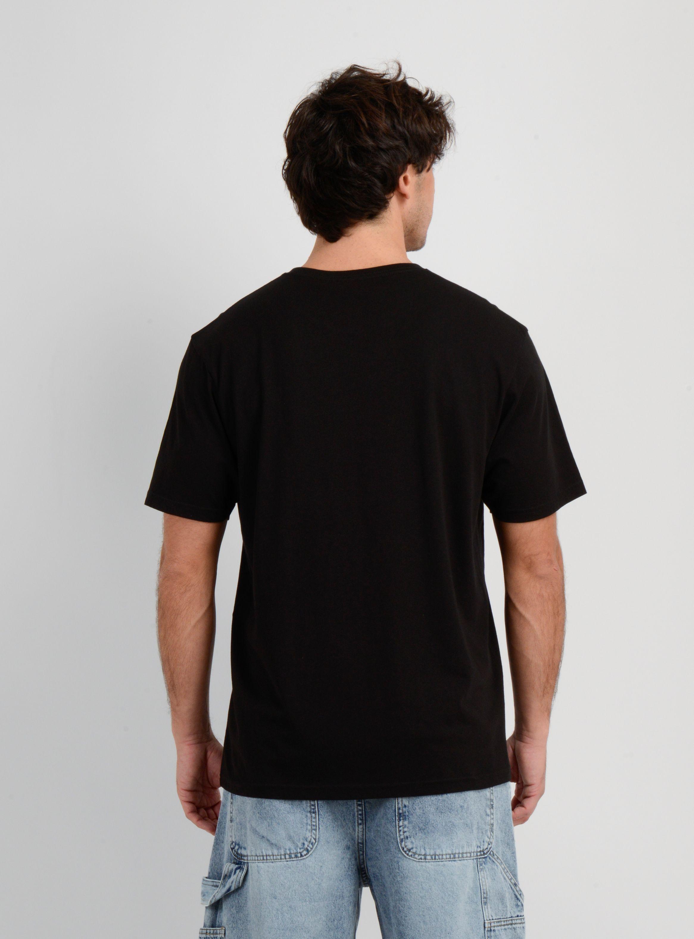 POLERA MANGA CORTA OG BADGE  NEGRO-1