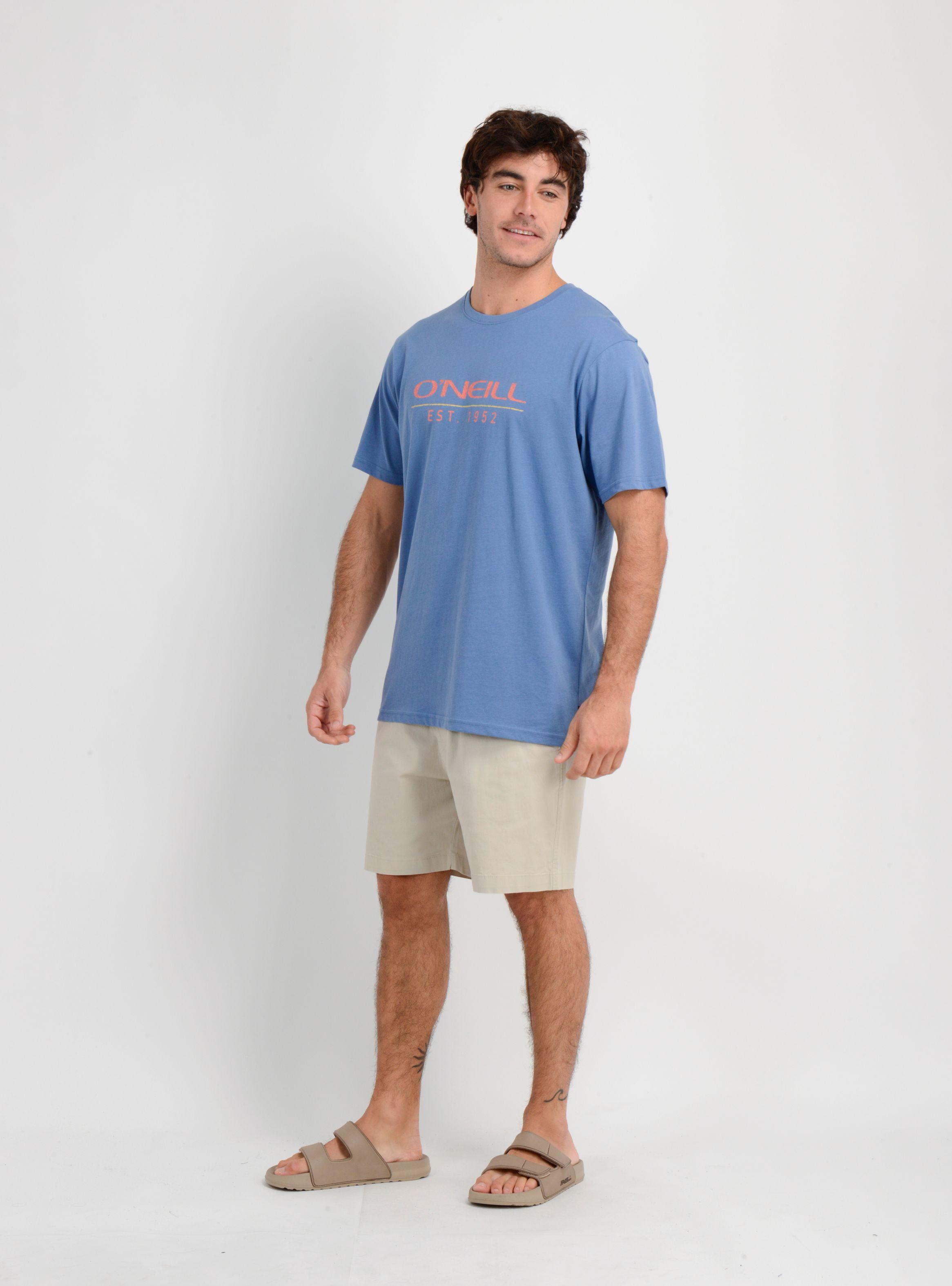 POLERA MANGA CORTA LINER  AZUL-2