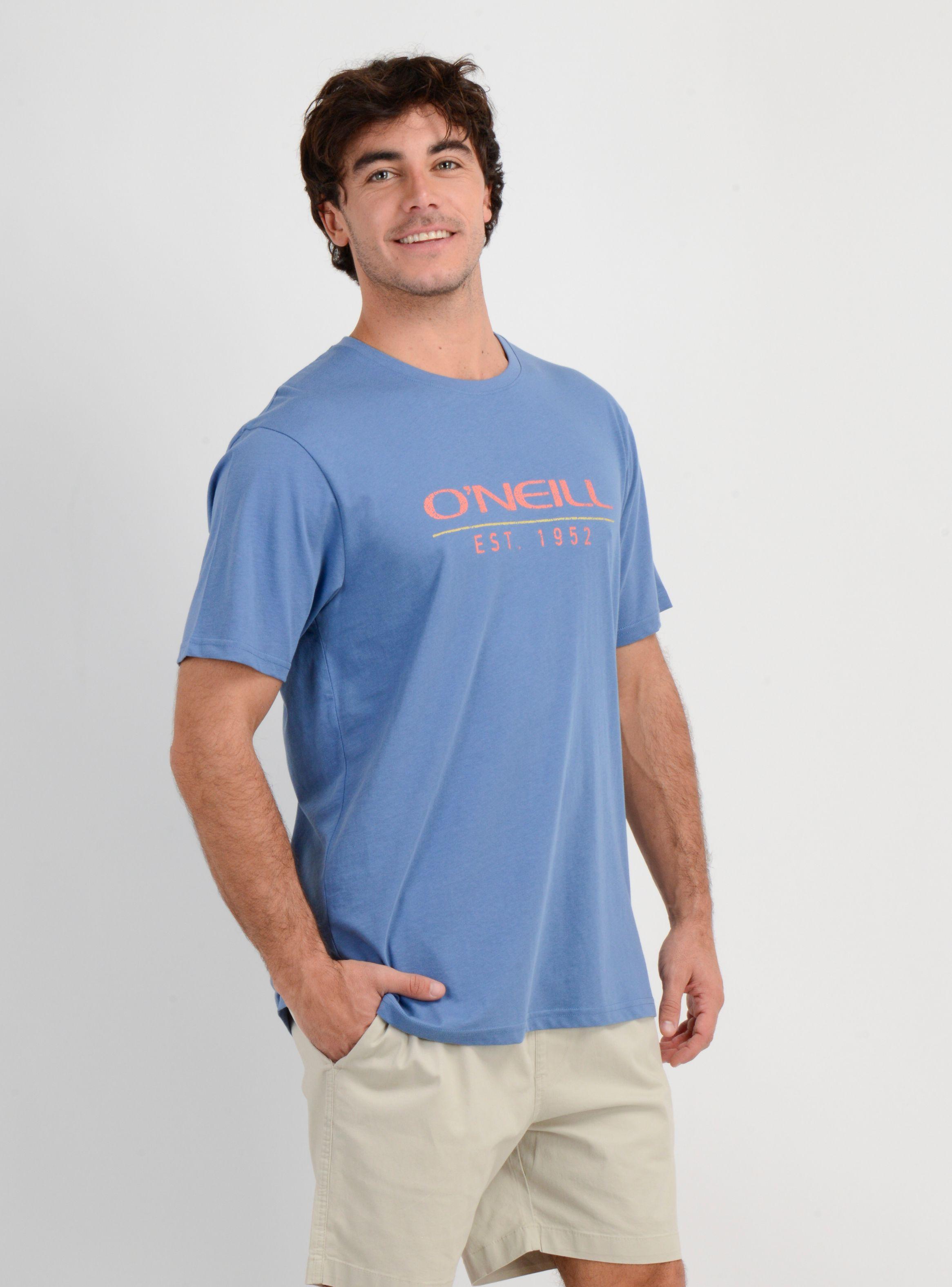 POLERA MANGA CORTA LINER  AZUL-3