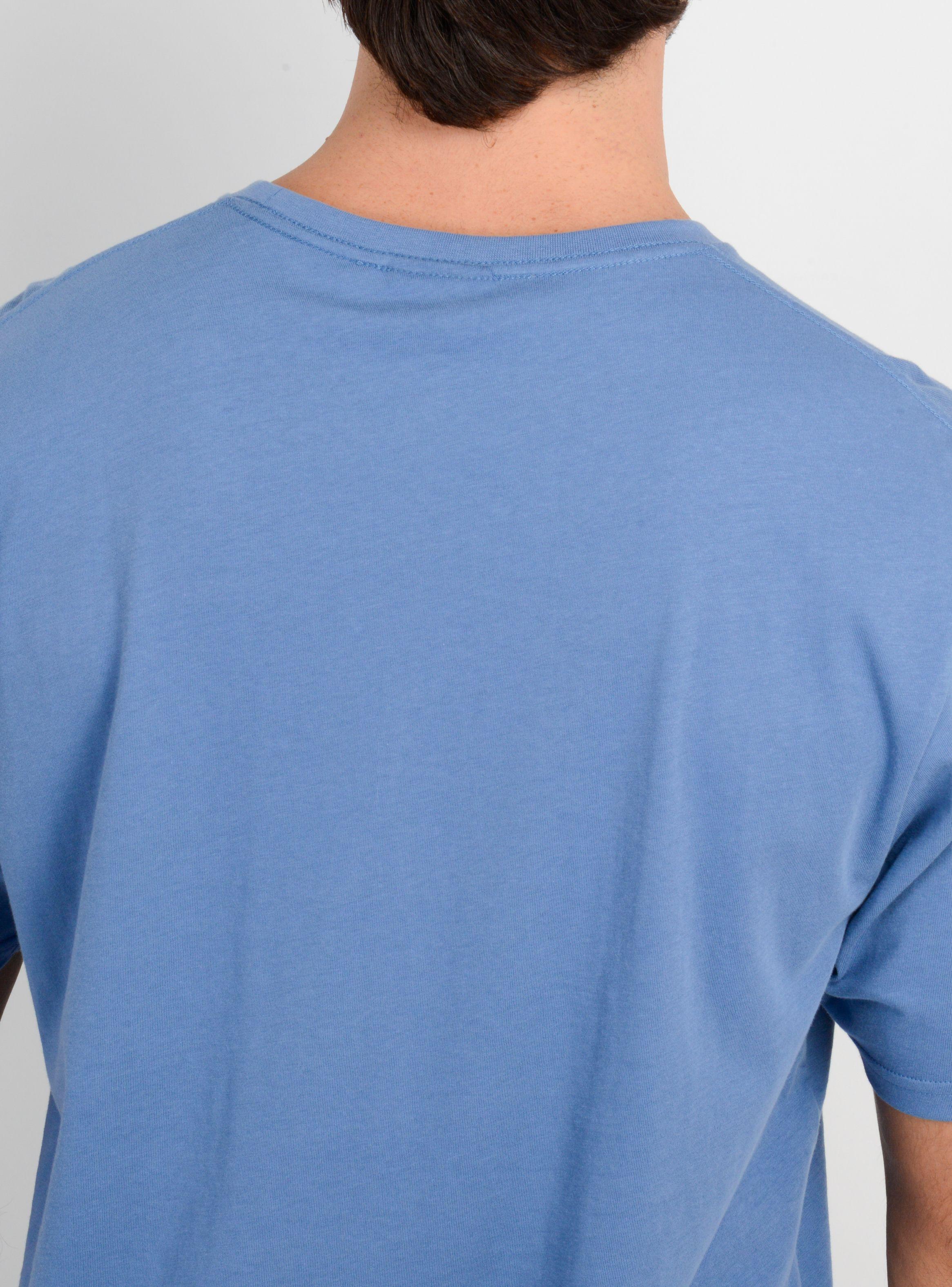 POLERA MANGA CORTA LINER  AZUL-5