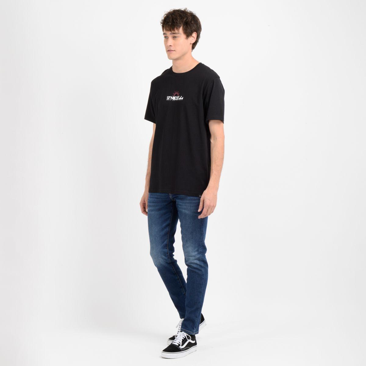POLERA MANGA CORTA AGUAZUL NEGRO-3