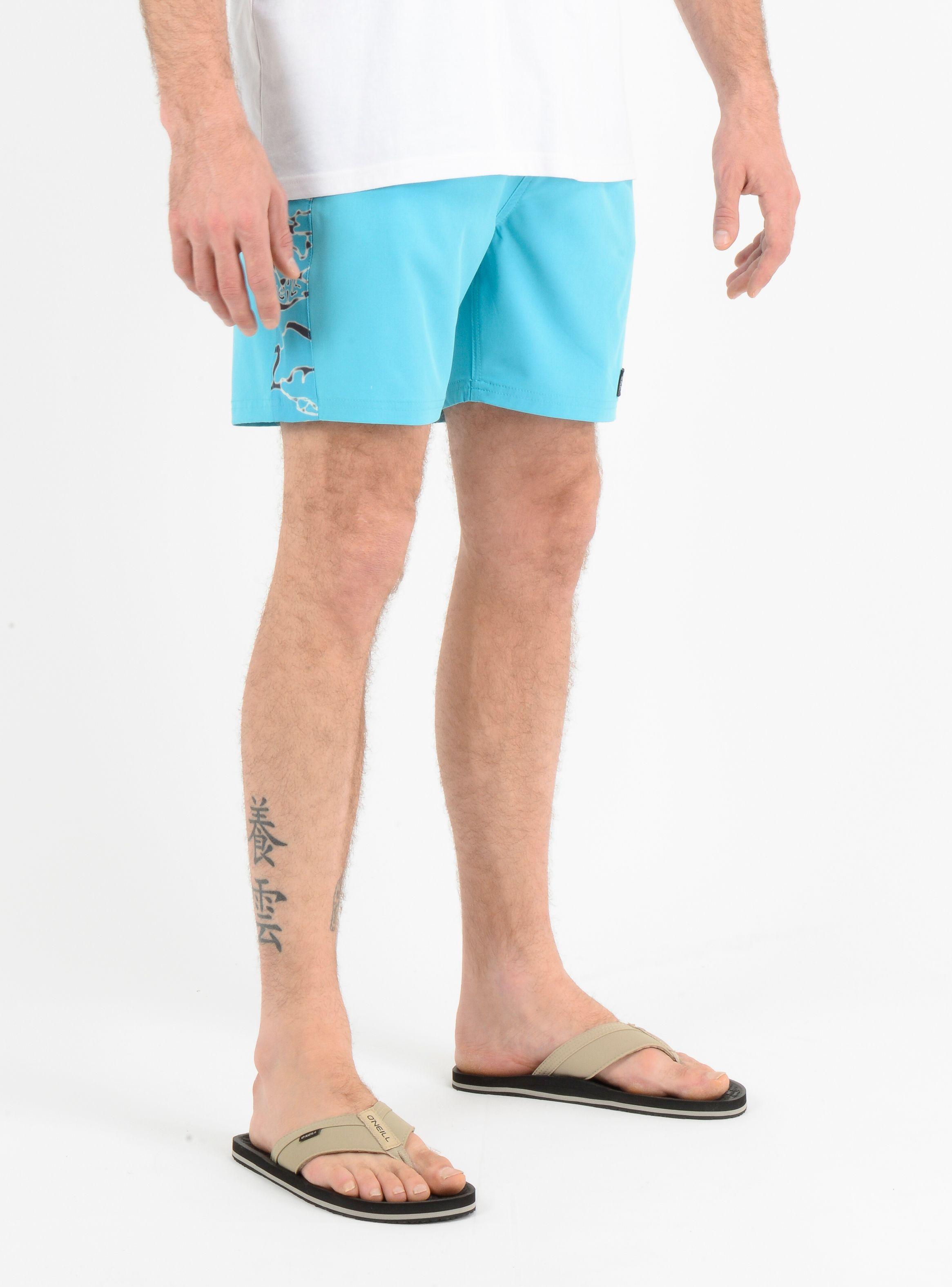 BOARDSHORT VERT  AZUL-3