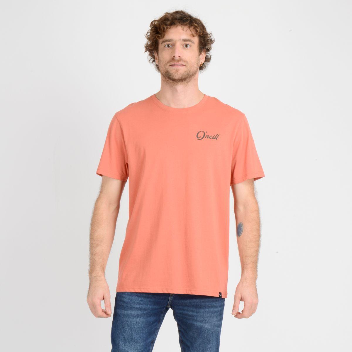 POLERA MANGA CORTA COMBO  NARANJO-0