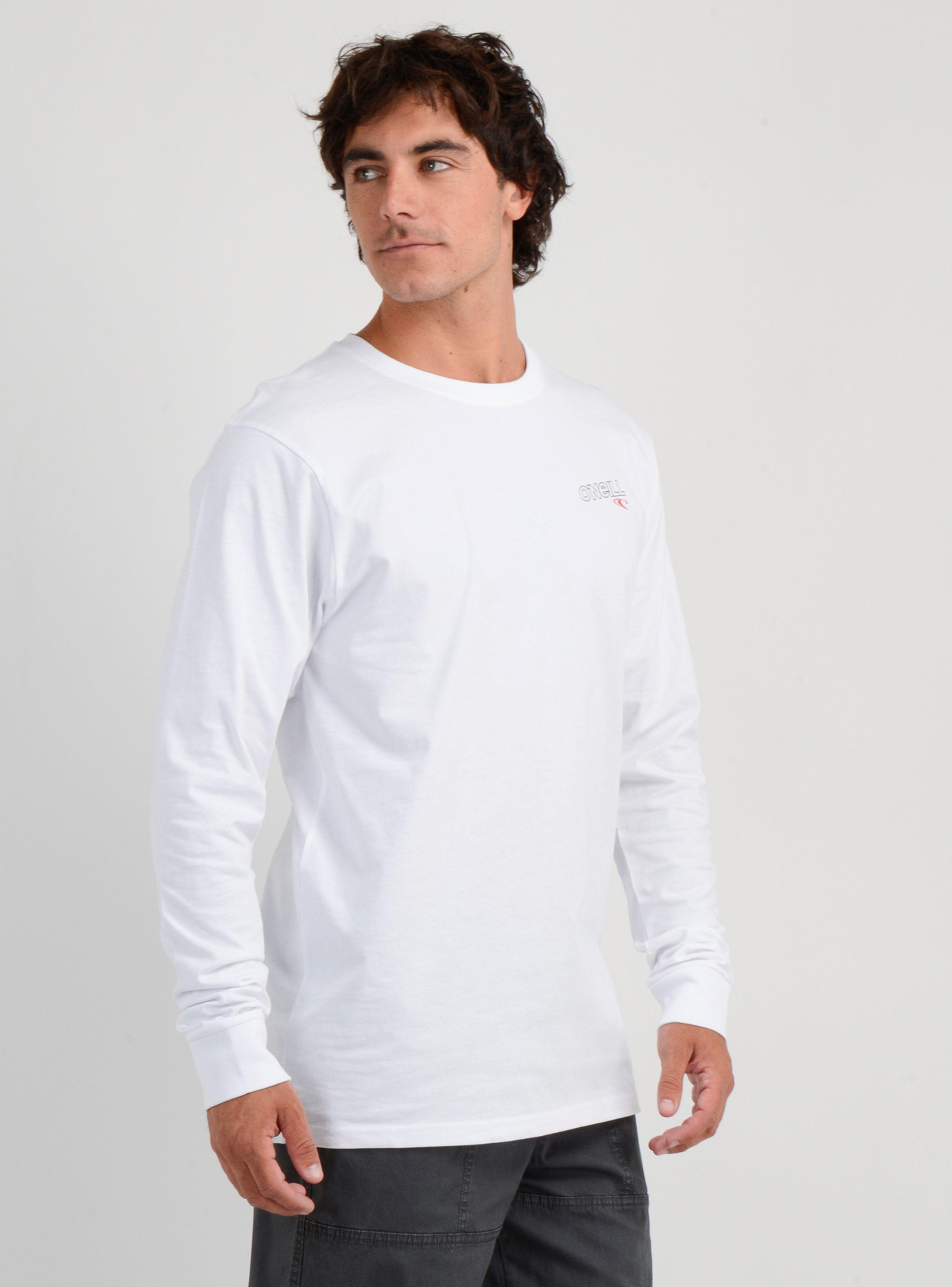 POLERA MANGA LARGA ESSENTIAL 90'S BLANCO-3