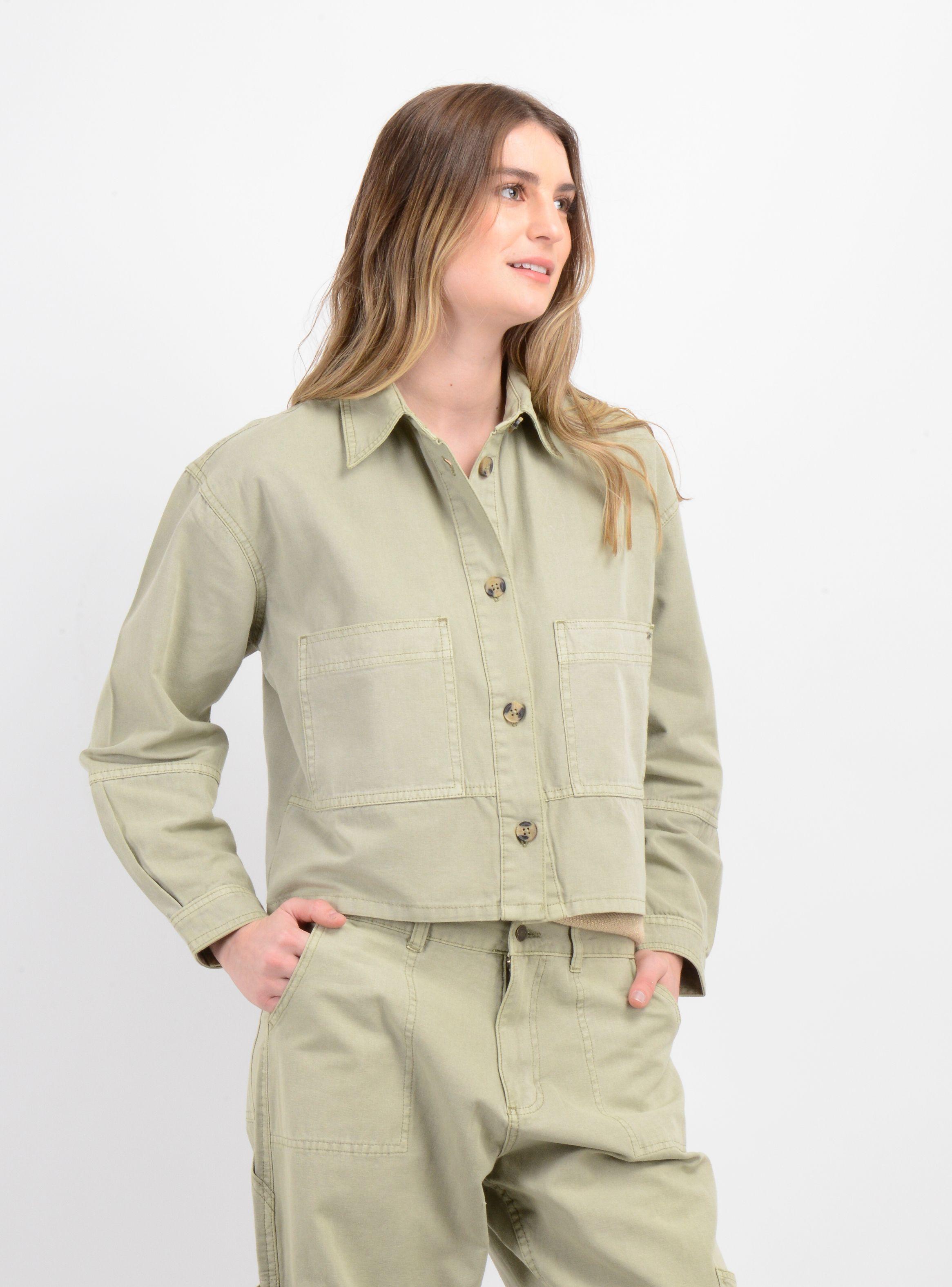 BLUSA MANGA LARGA SEVIE SHIRT VERDE CLARO-3