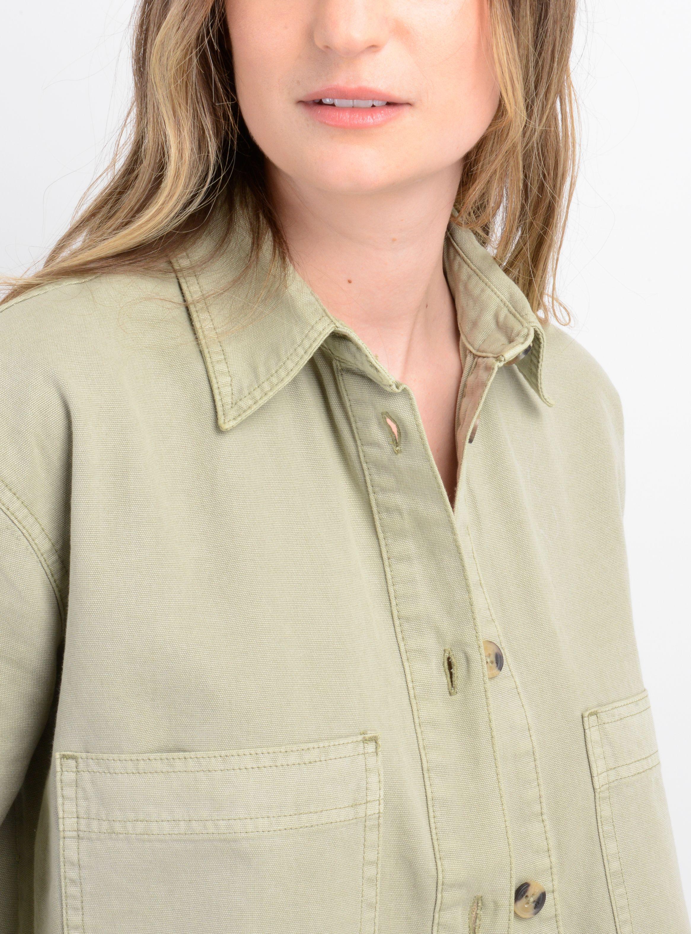 BLUSA MANGA LARGA SEVIE SHIRT VERDE CLARO-4
