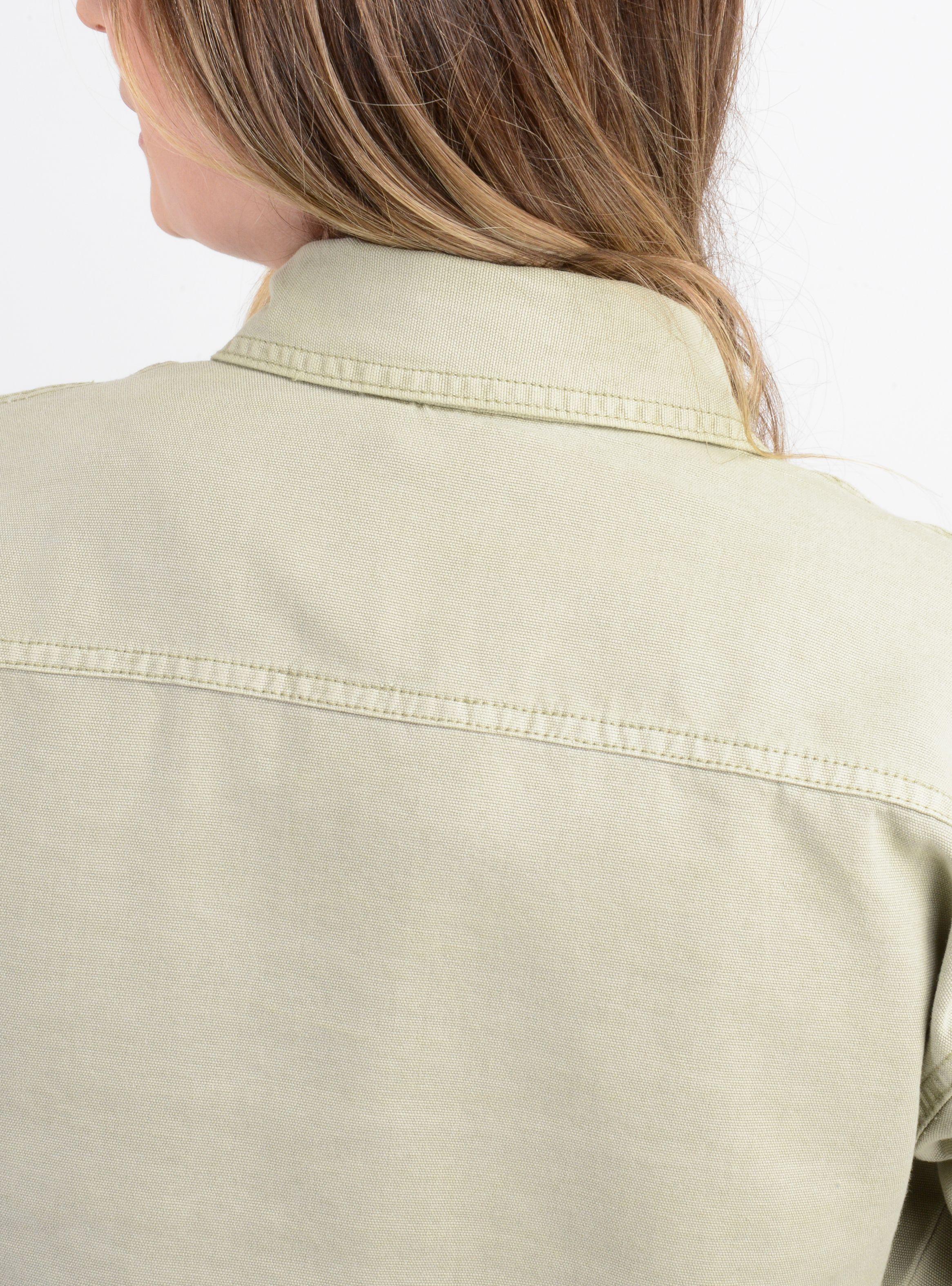 BLUSA MANGA LARGA SEVIE SHIRT VERDE CLARO-5