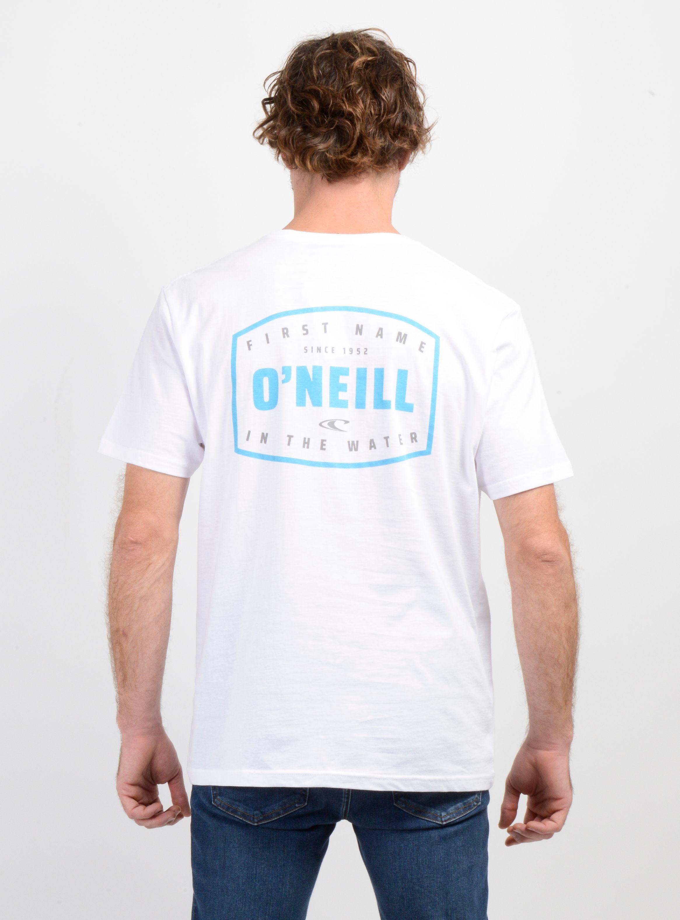 POLERA MANGA CORTA STAMPED BLANCO-1