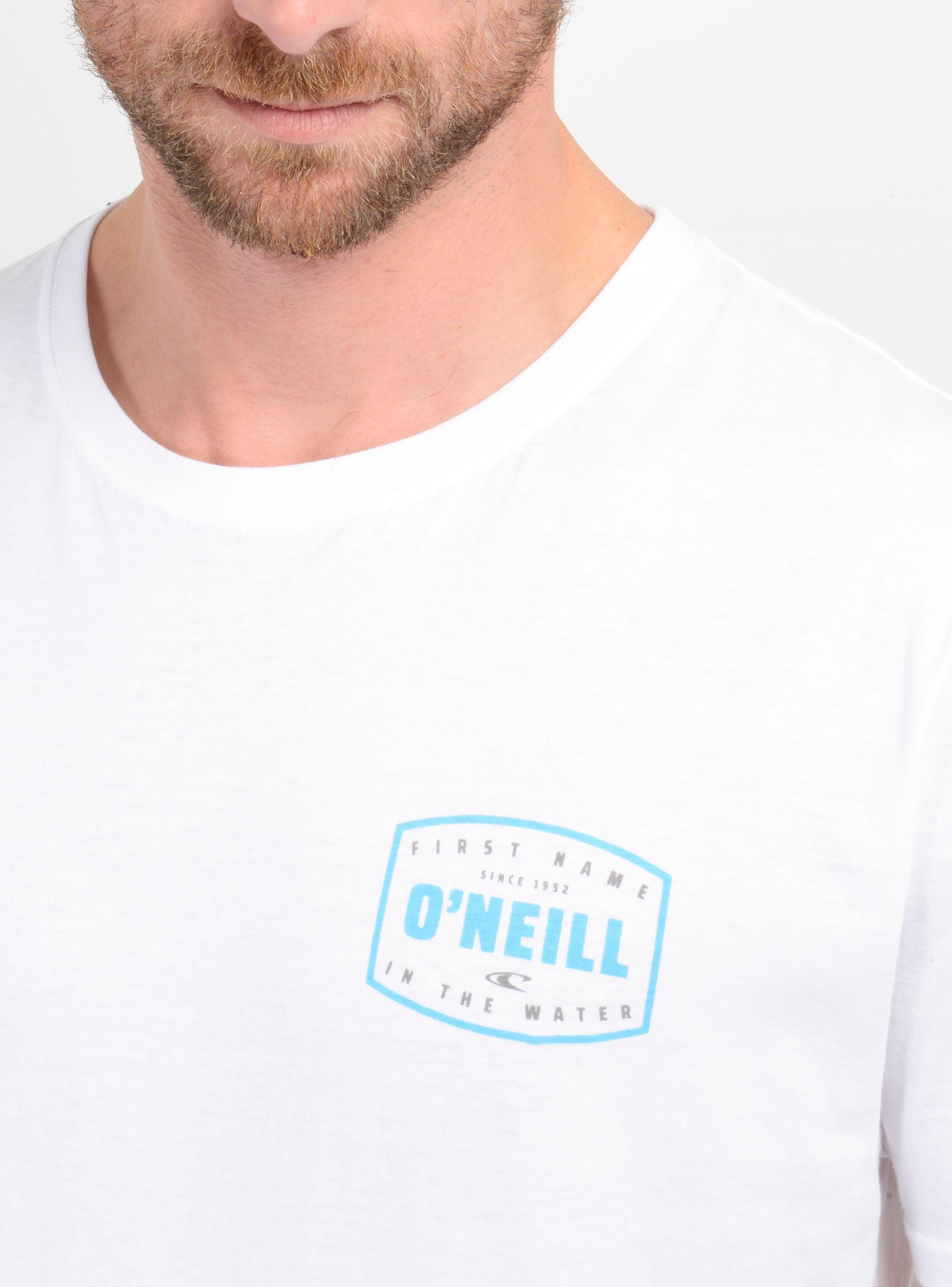 POLERA MANGA CORTA STAMPED BLANCO-4
