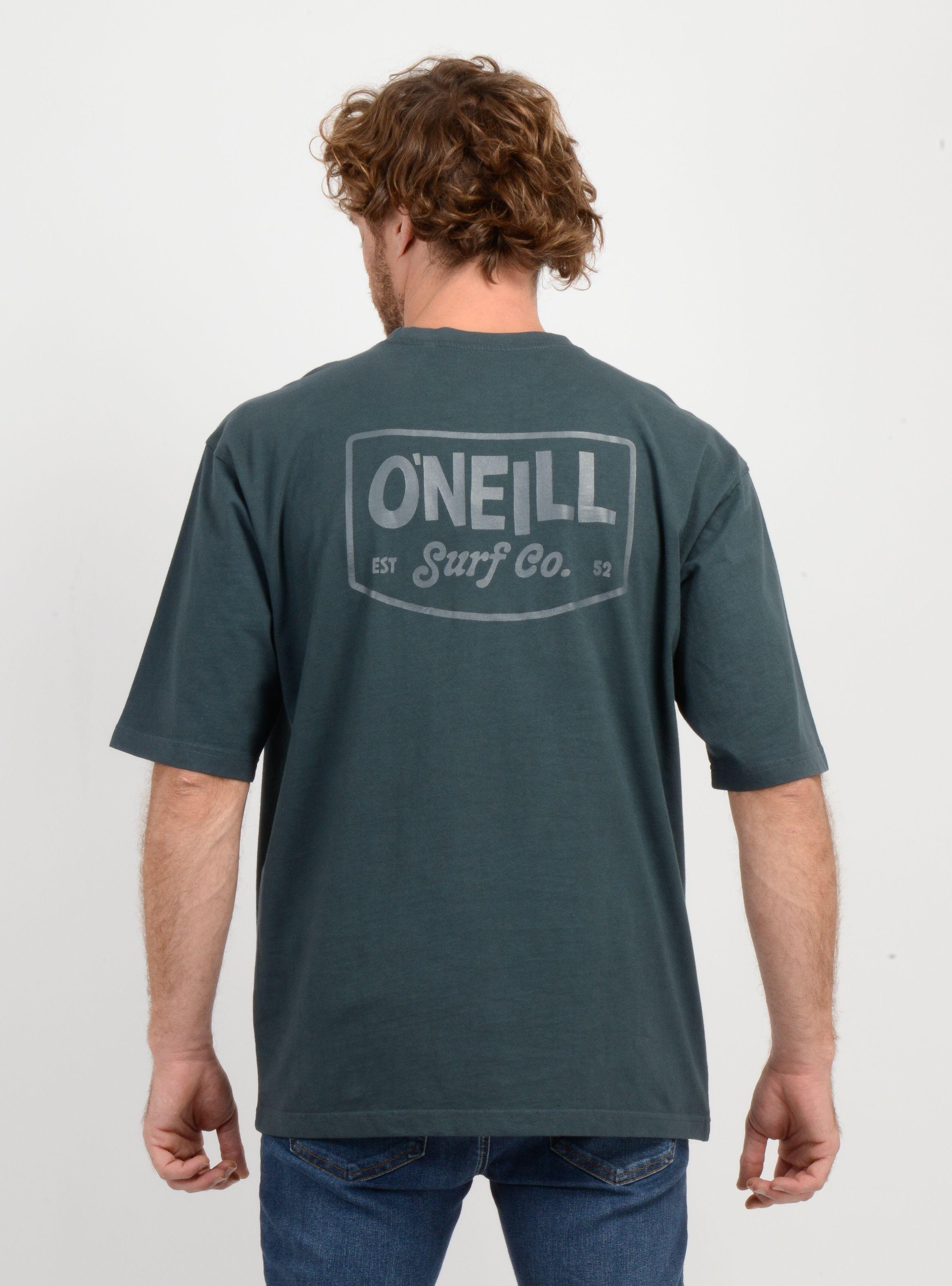 POLERA MANGA CORTA BARREL HOUSE  VERDE OSCURO-1