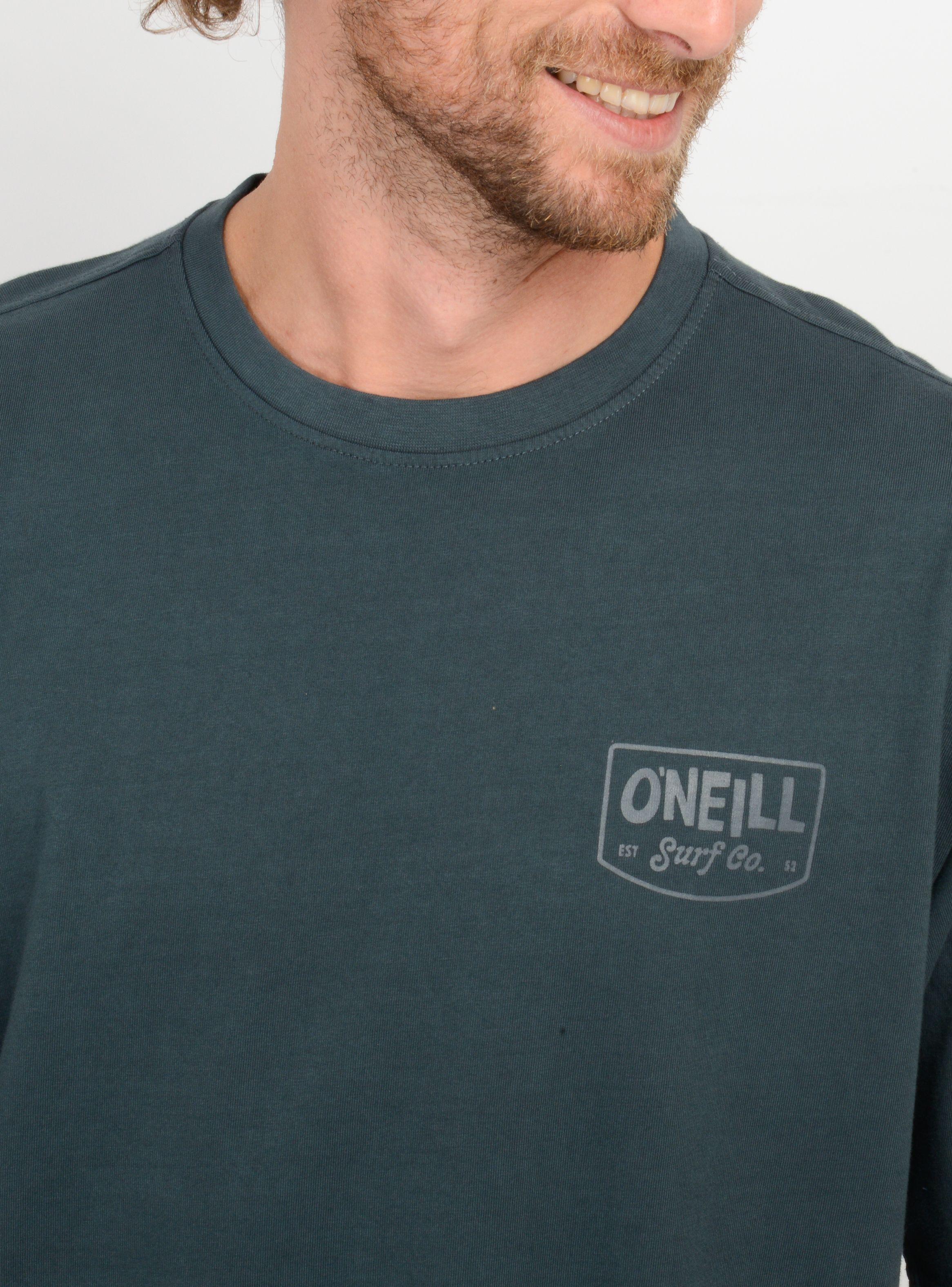 POLERA MANGA CORTA BARREL HOUSE  VERDE OSCURO-4