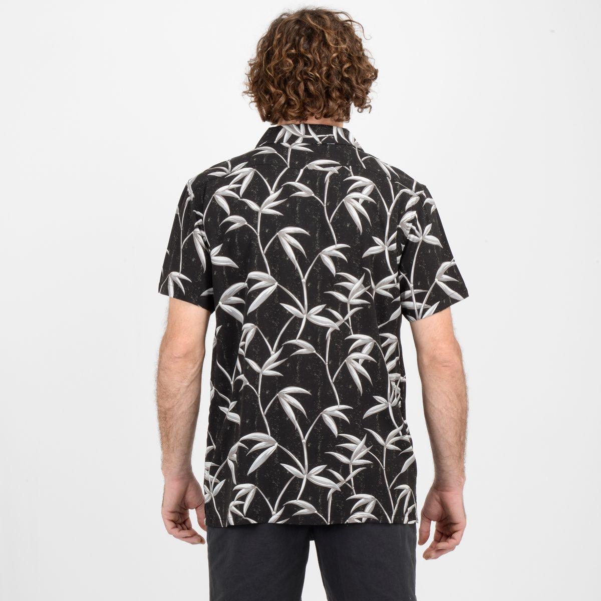 CAMISA MANGA CORTA TONG  NEGRO-3