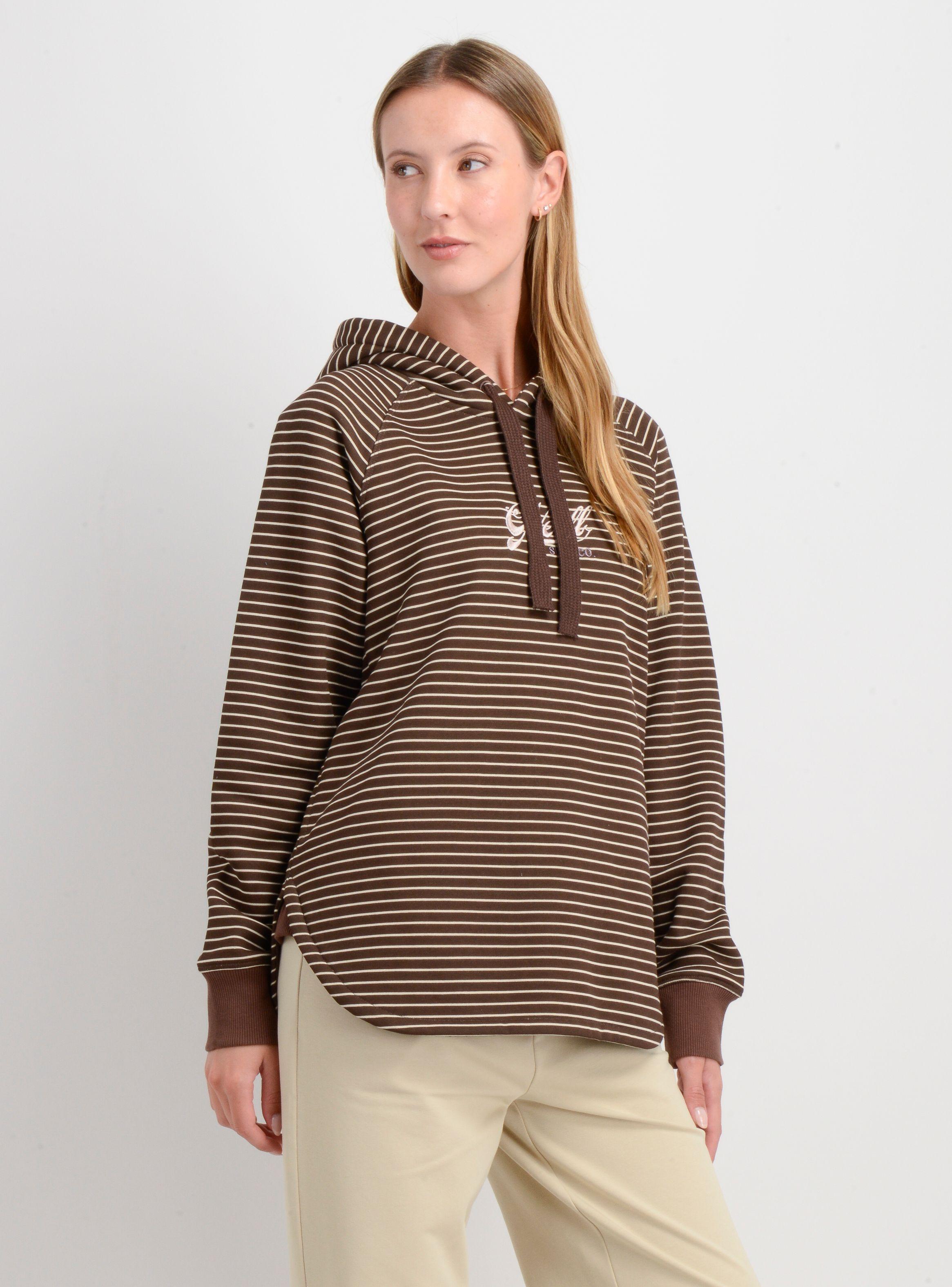 POLERON HOODIE CALLIE CAFÉ-3