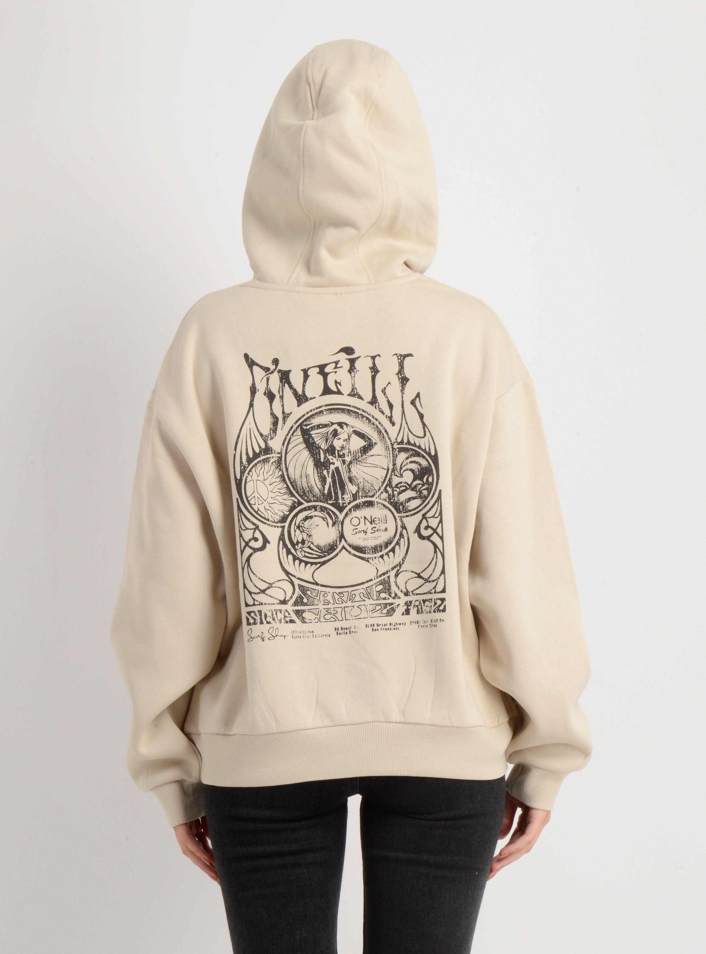 POLERON  HOODIE OG SURF SHOP BEIGE-1