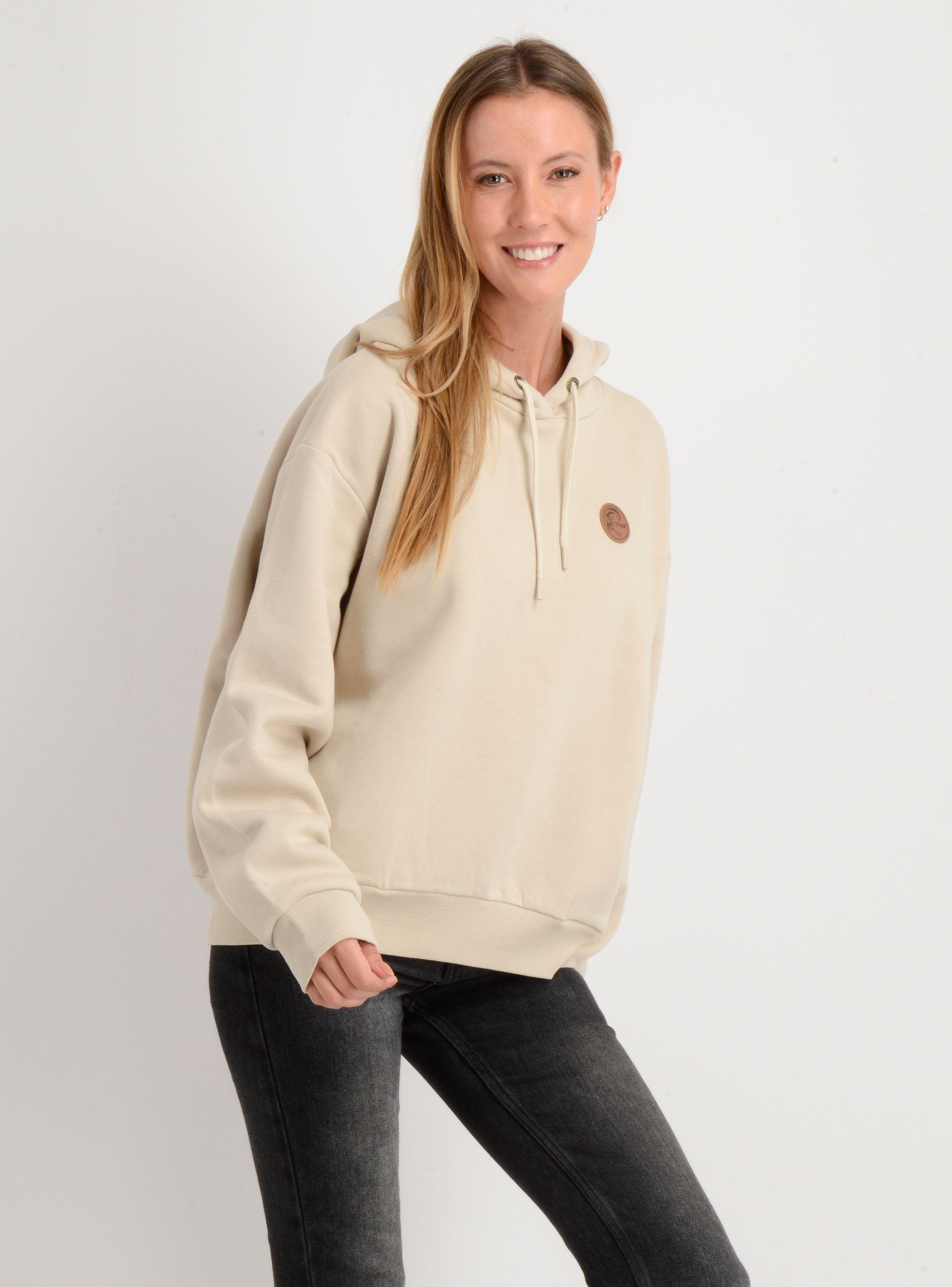 POLERON  HOODIE OG SURF SHOP BEIGE-3