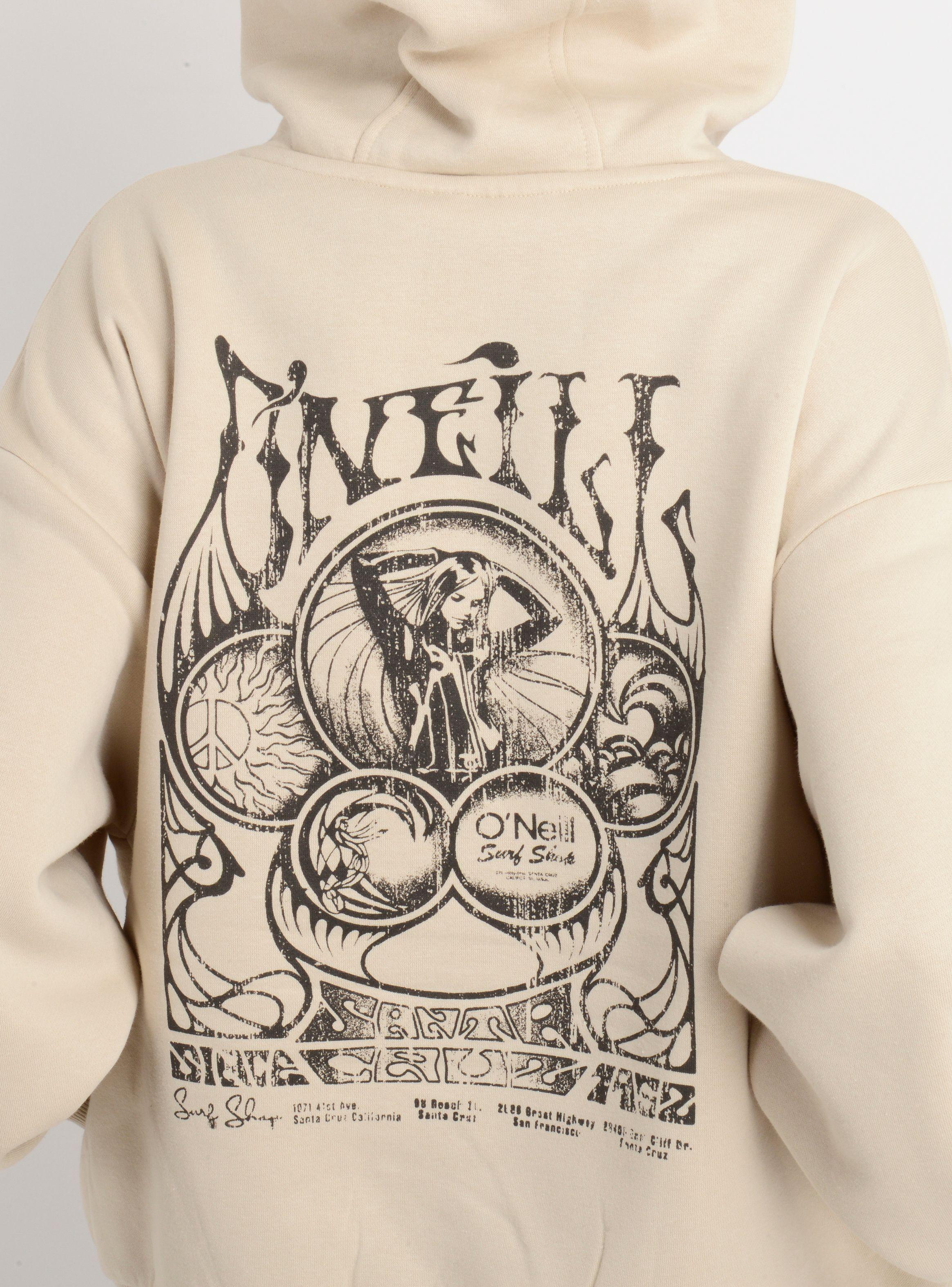 POLERON  HOODIE OG SURF SHOP BEIGE-5