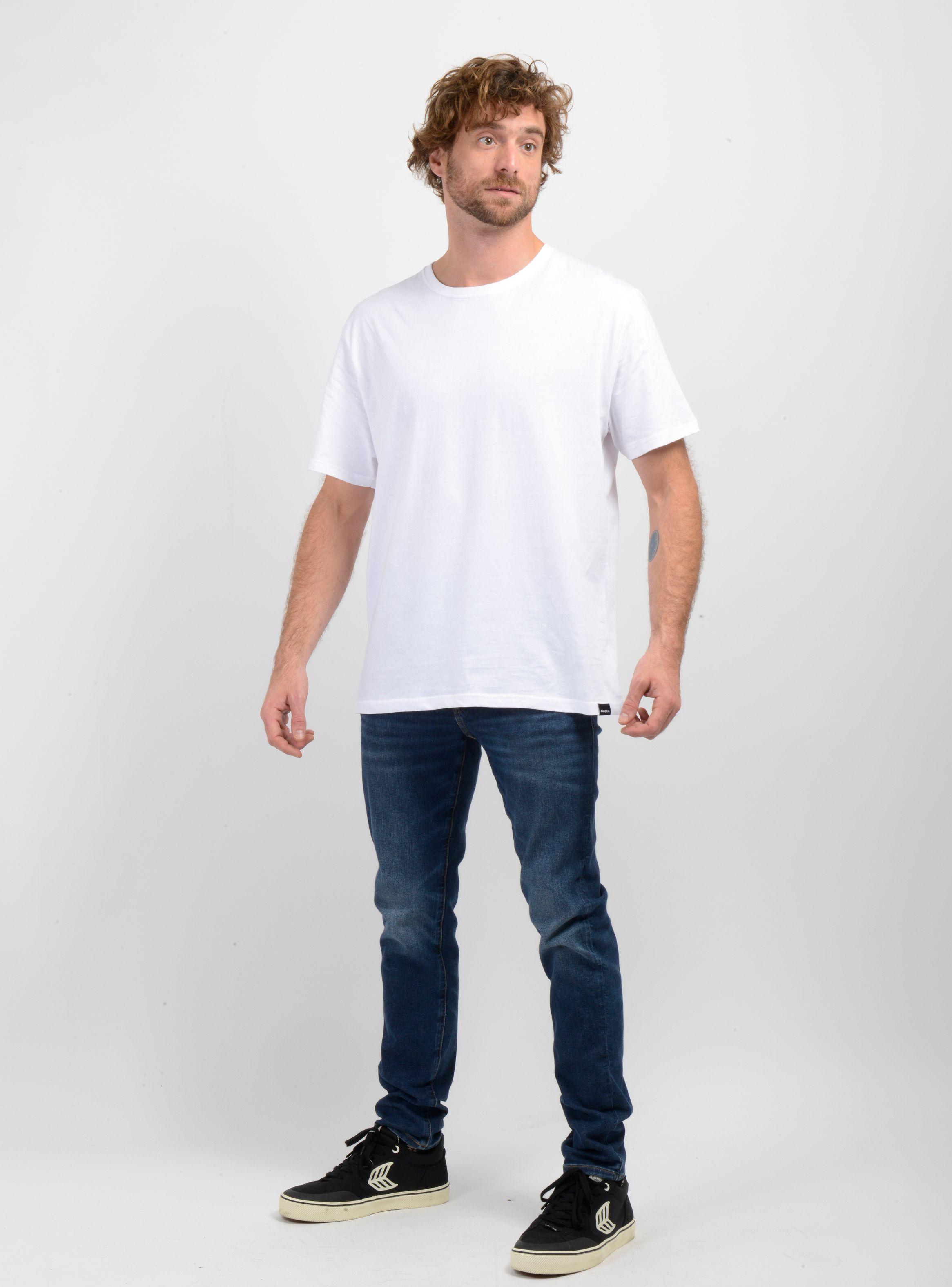 POLERA MANGA CORTA EAST CLIFF BASIC BLANCO-2