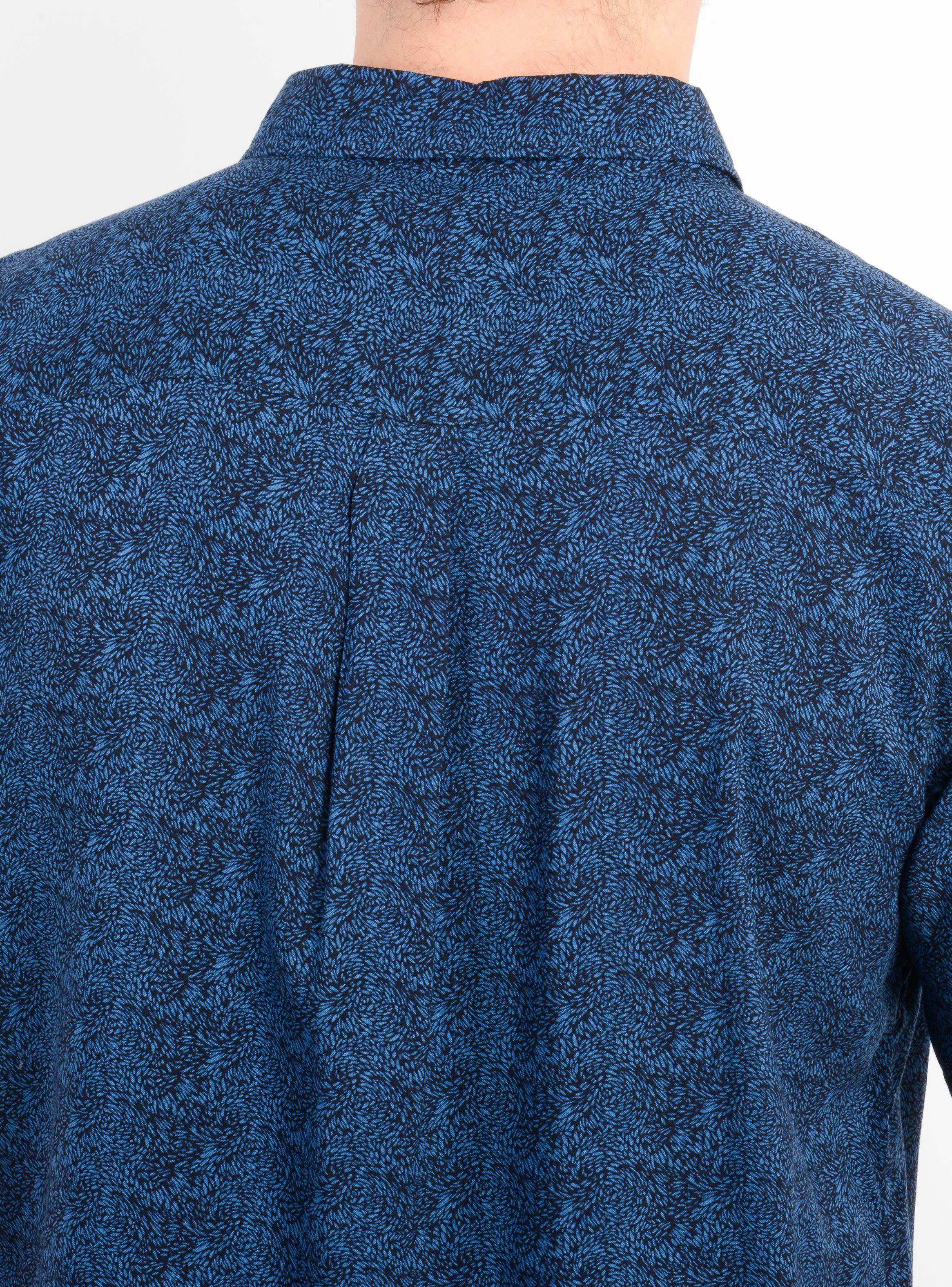 CAMISA MANGA CORTA SHELDOM AZUL-5