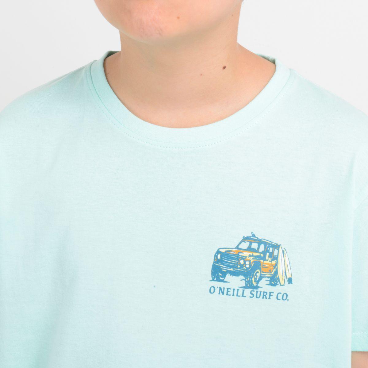 POLERA MANGA CORTA FREE WHEELIN AZUL CLARO / PASTEL-4