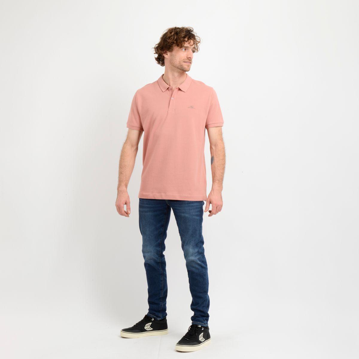 POLERA CON CUELLO SURF STATE POLOSHIRT  ROSADO-1