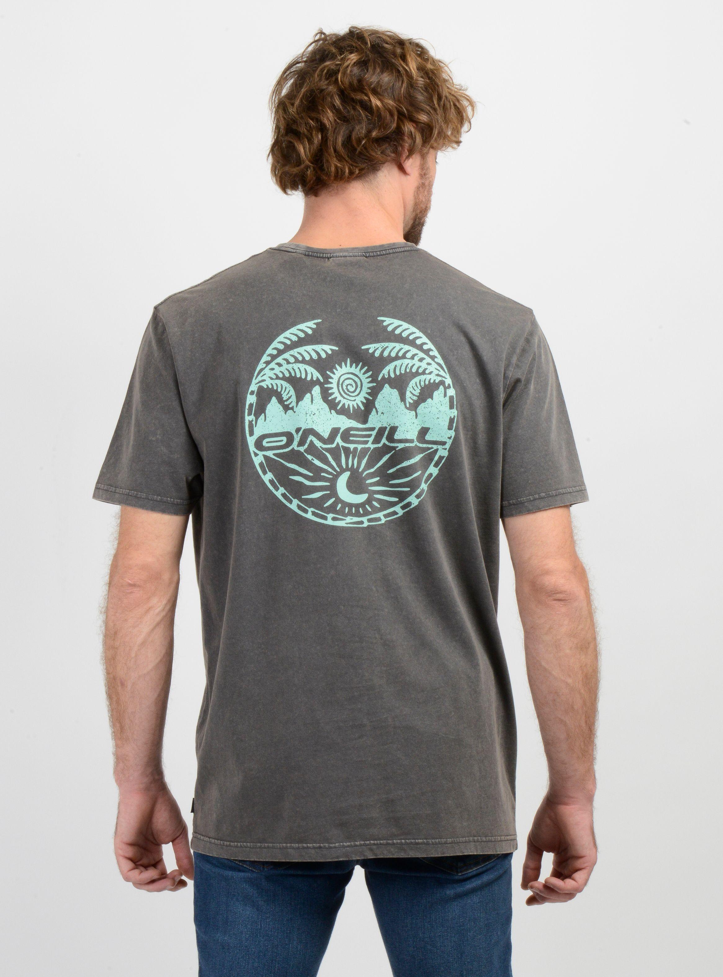 POLERA MANGA CORTA MIDNIGHT GRIS OSCURO-1