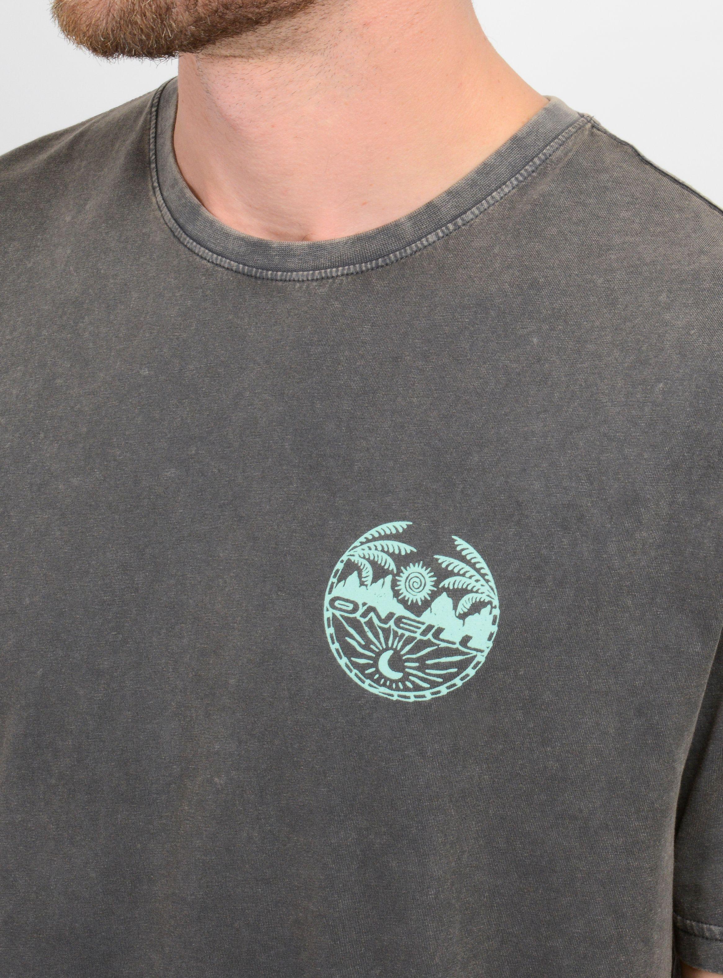 POLERA MANGA CORTA MIDNIGHT GRIS OSCURO-4