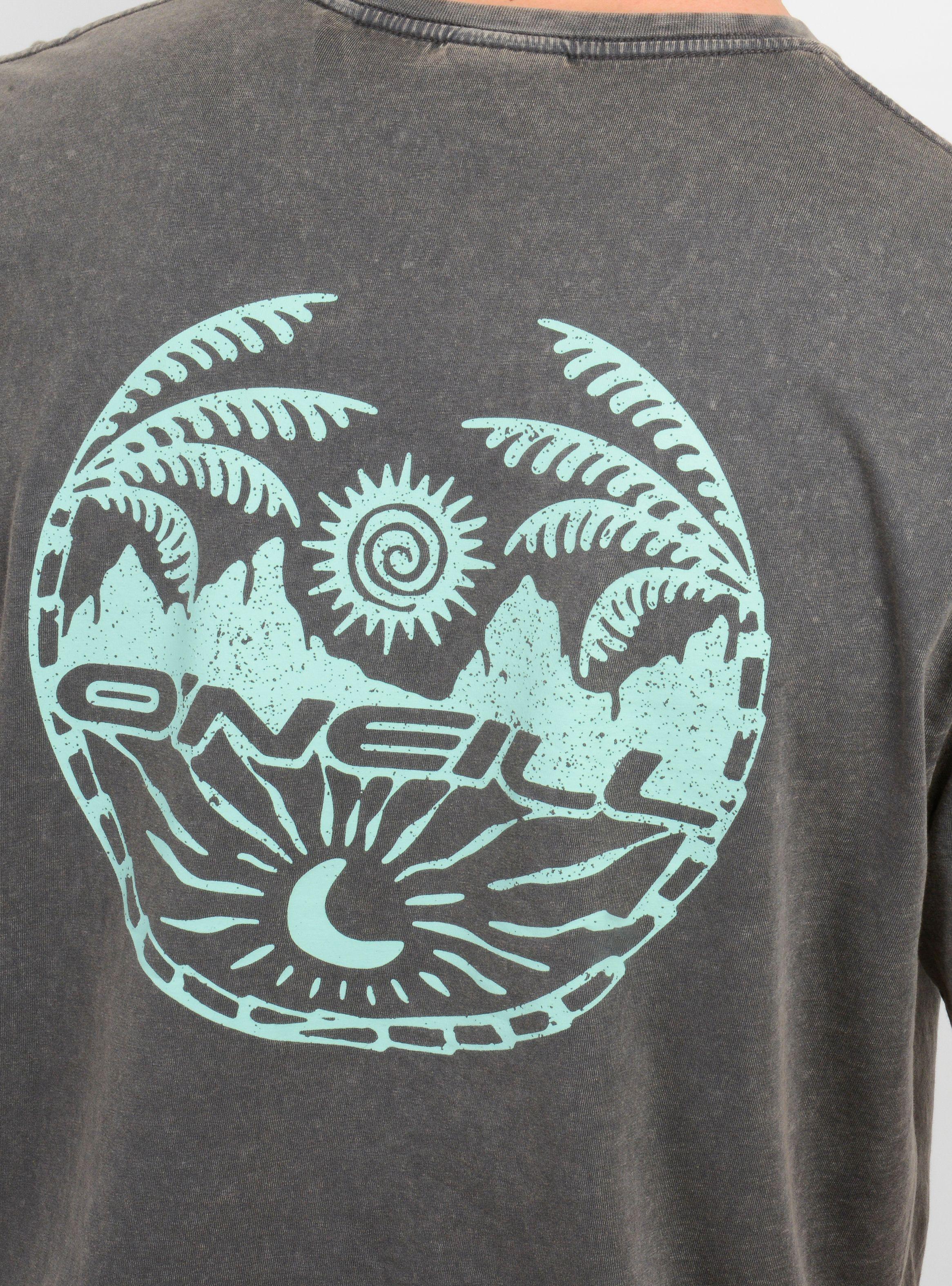 POLERA MANGA CORTA MIDNIGHT GRIS OSCURO-5