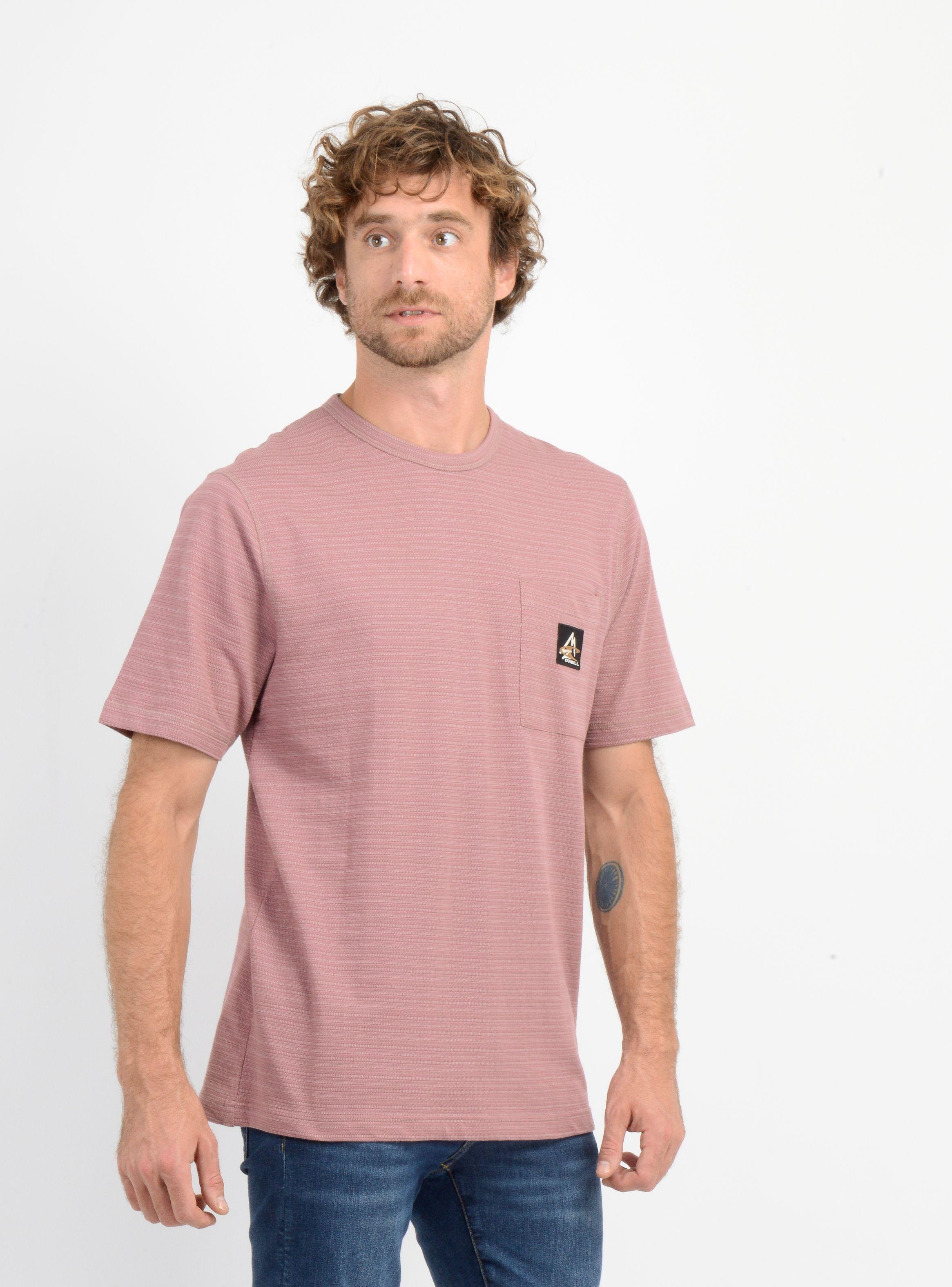 POLERA MANGA CORTA TORREY II ROSADO OSCURO-3