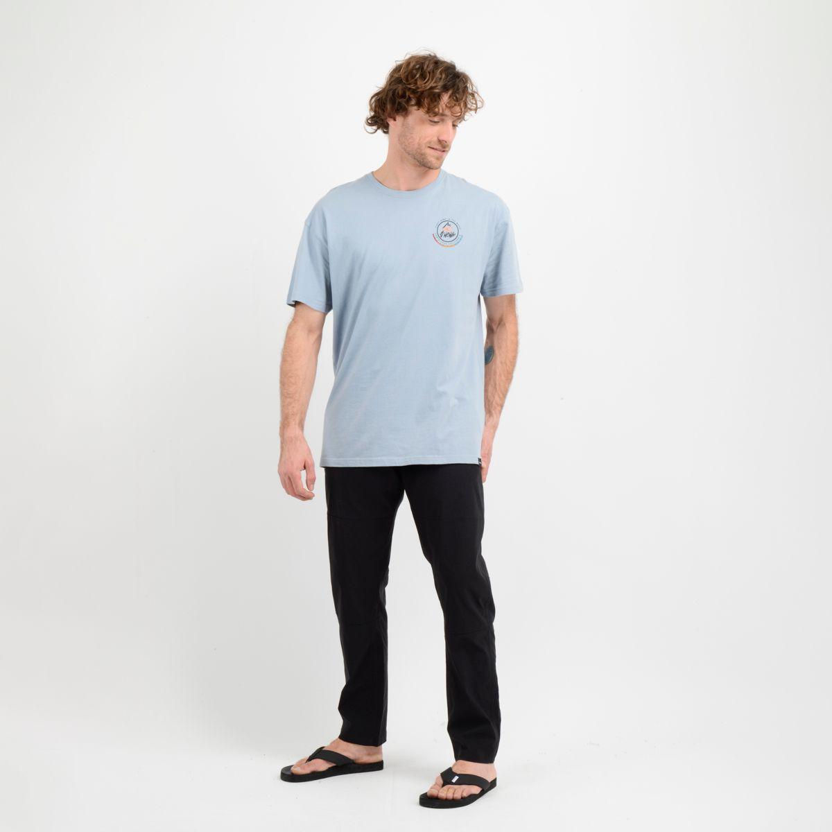 POLERA MANGA CORTA OCEAN  AZUL-1