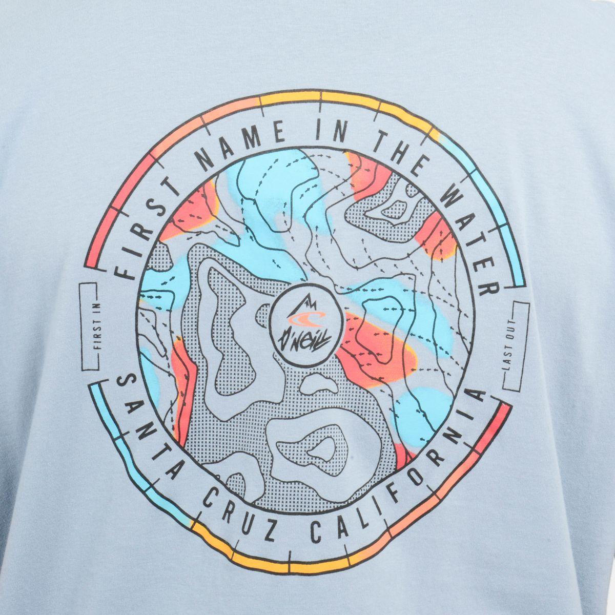 POLERA MANGA CORTA OCEAN  AZUL-5