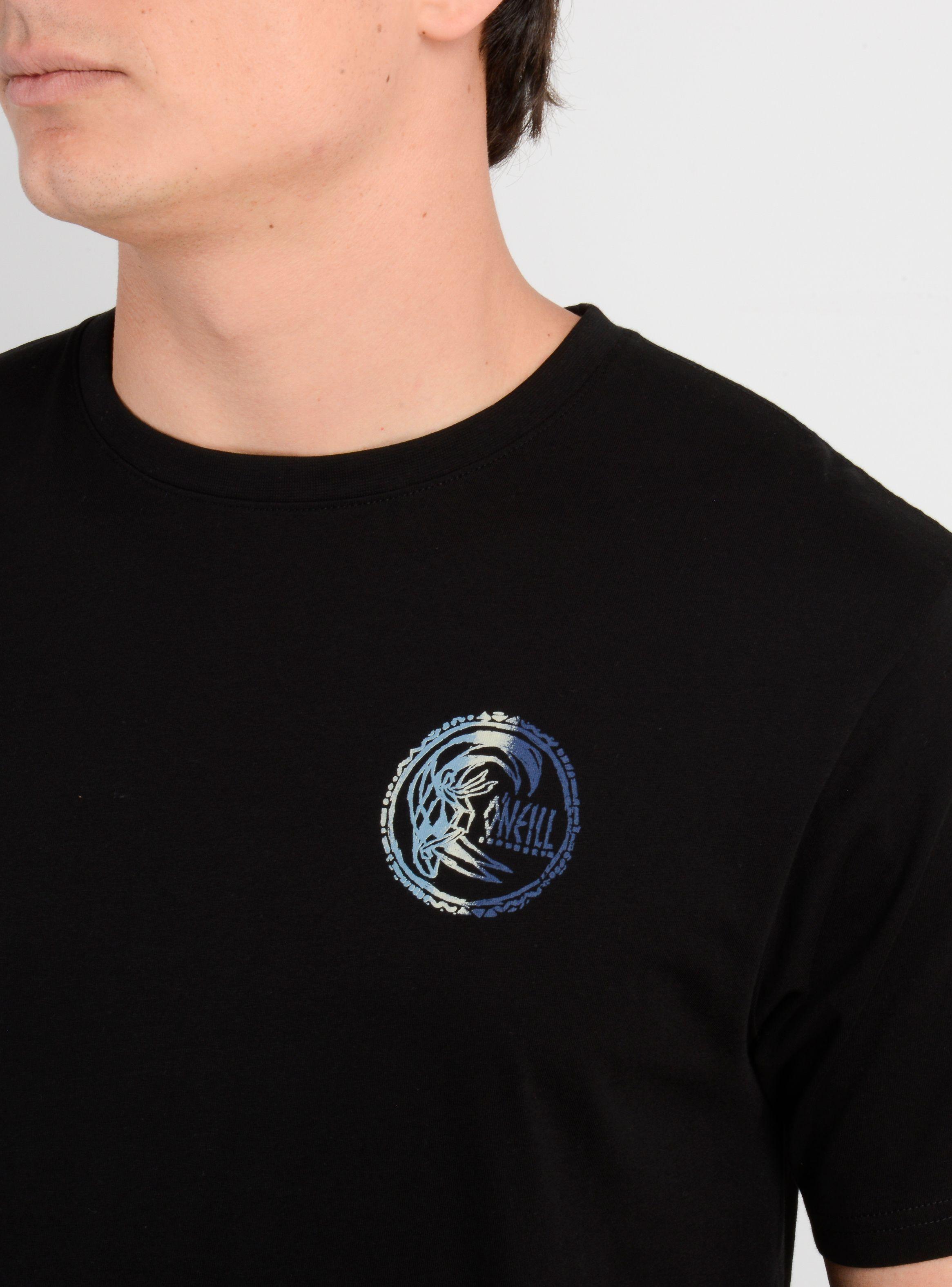 POLERA MANGA CORTA ARTIFACT NEGRO-4